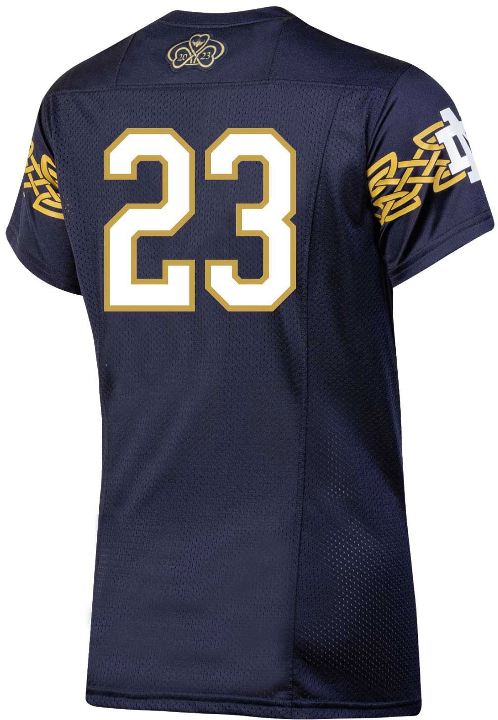 Under Armour Women's Notre Dame Fighting Irish Navy Replica Football Jersey product image
