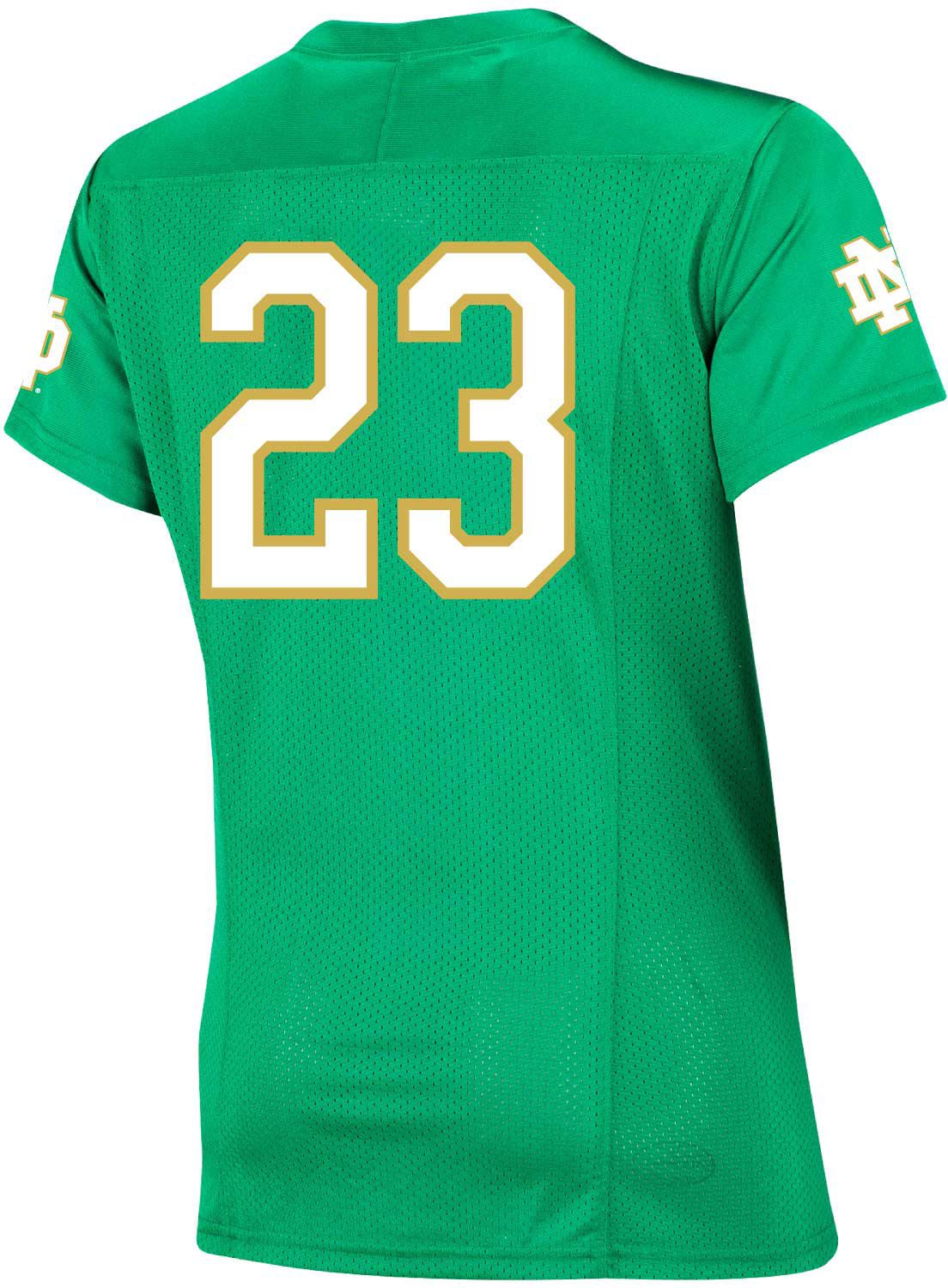 Under Armour Women's Notre Dame Fighting Irish Green Replica Football Jersey