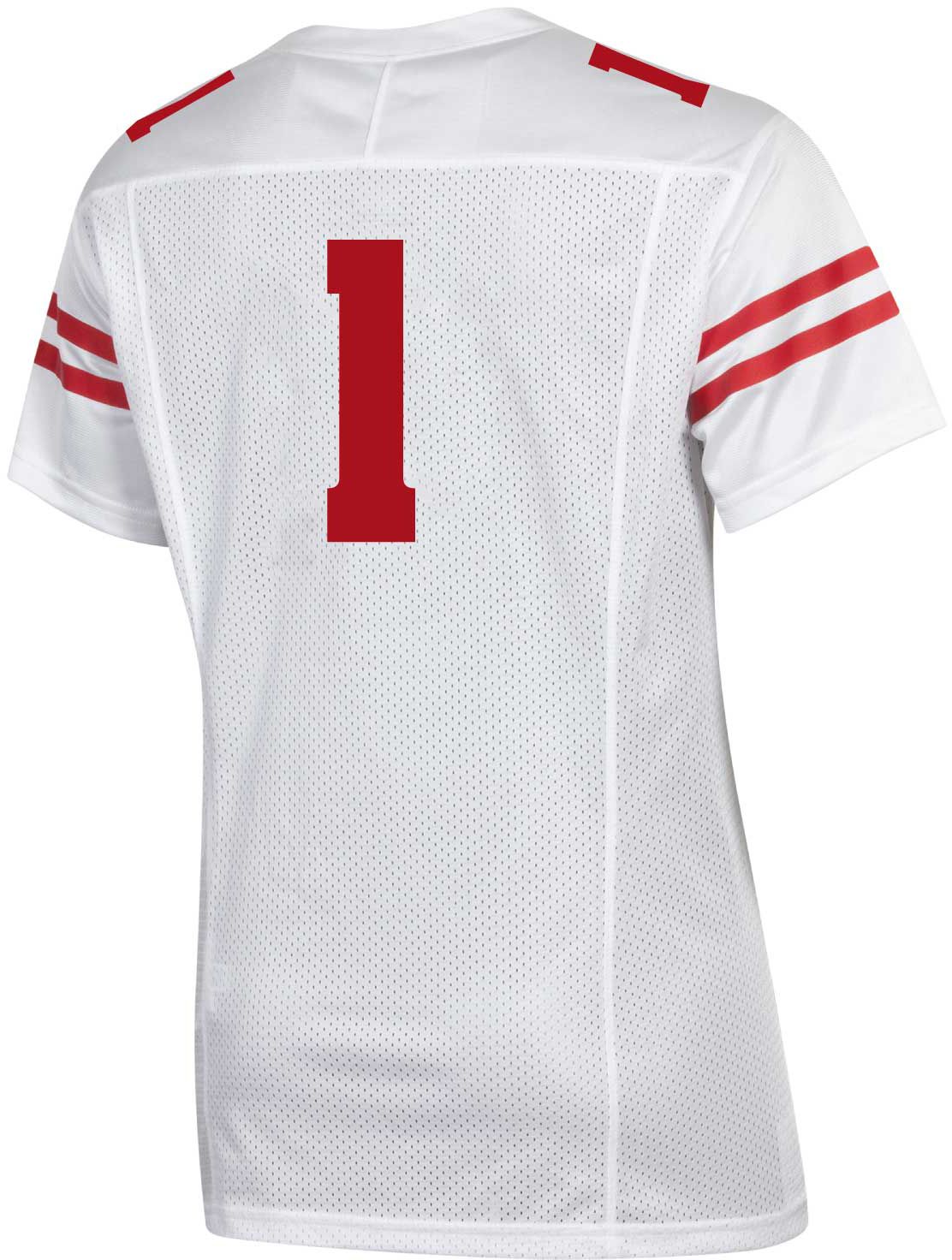 Under Armour Women's Wisconsin Badgers White Replica Football Jersey product image