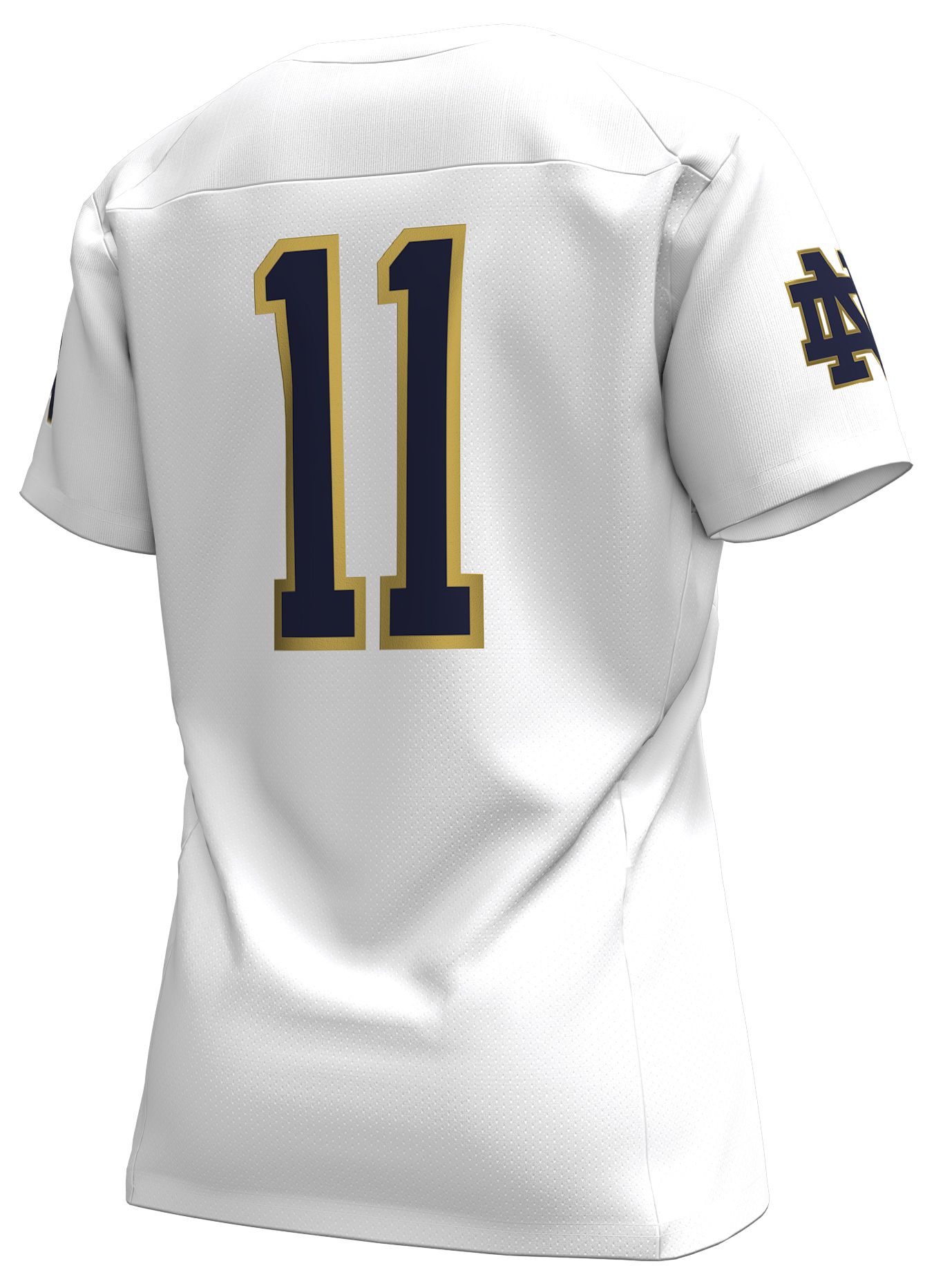 Under Armour Women's Notre Dame Fighting Irish #11 White Replica Football Jersey product image