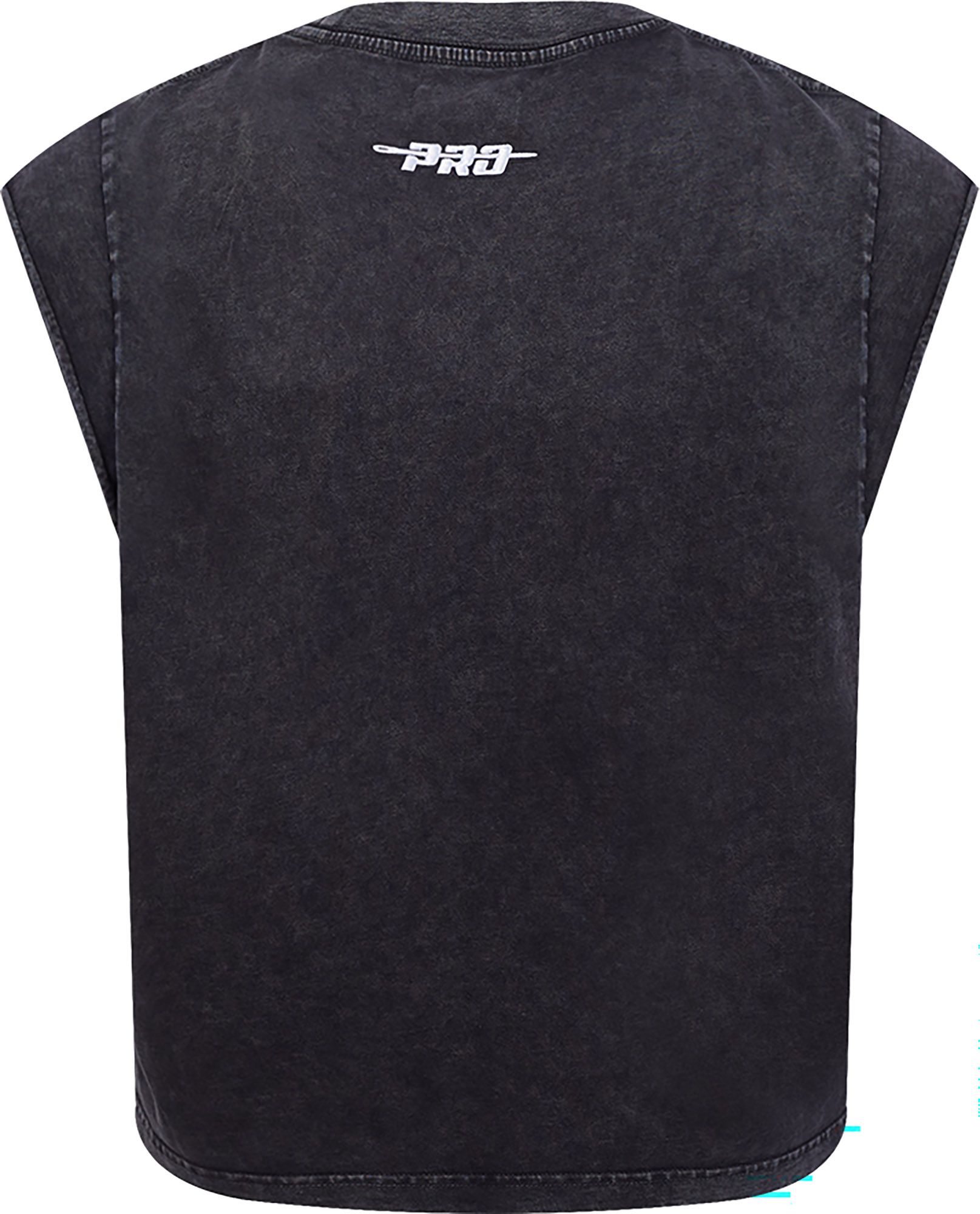 Pro Standard Adult USWNT Washed Black Fire and Roses Cut Off T-Shirt product image