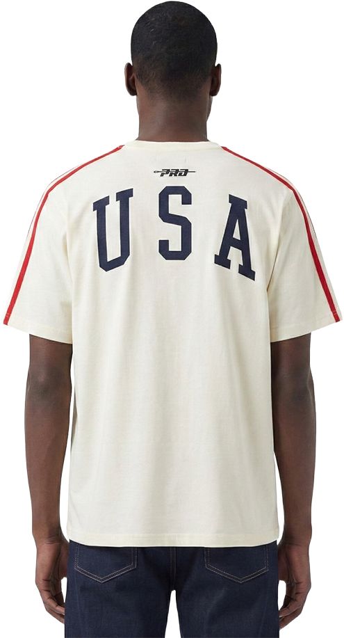 Pro Standard Adult USMNT Off White Chenille Tape T-Shirt product image