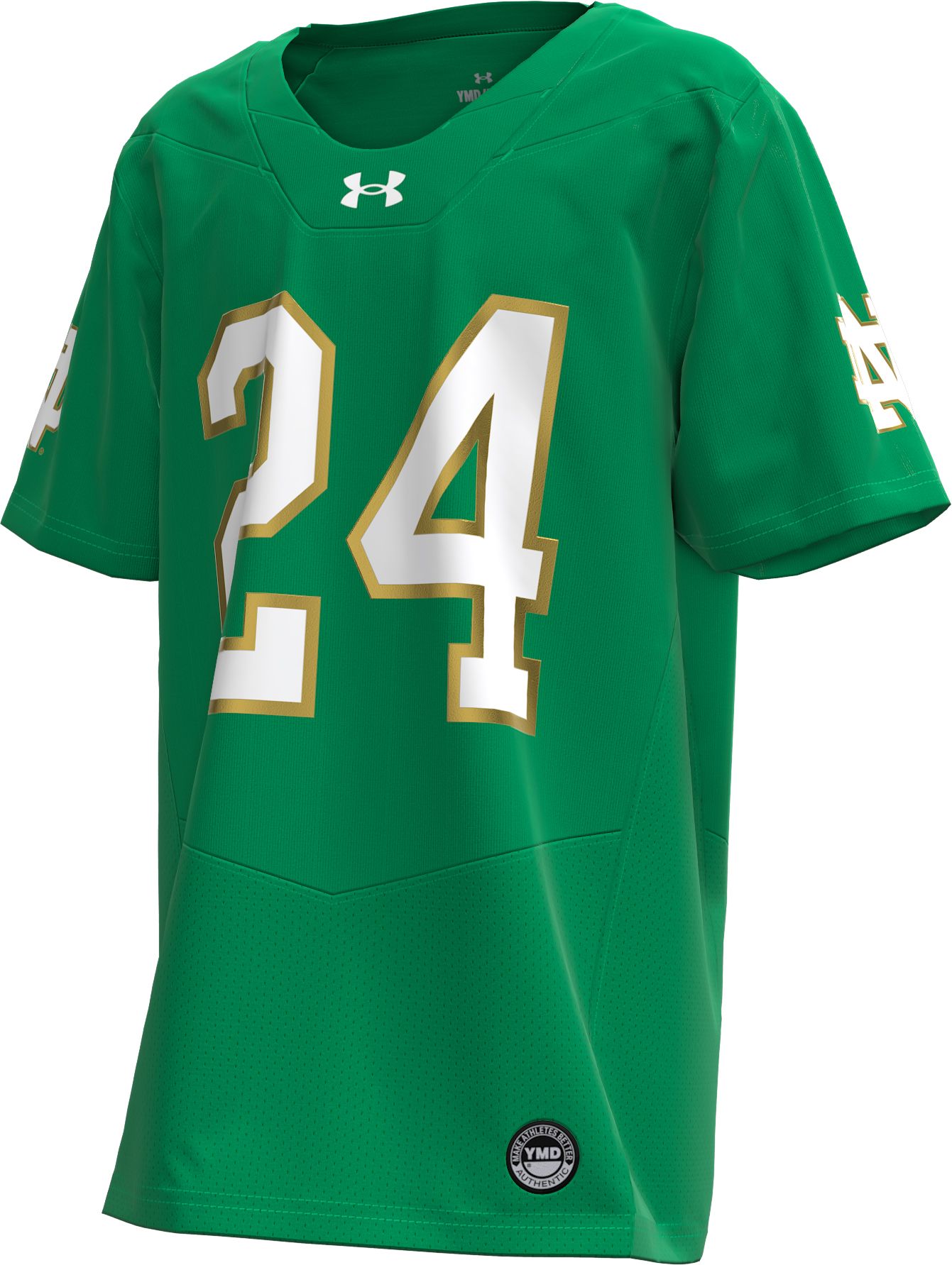 Under Armour Youth Notre Dame Fighting Irish Green Replica Football Jersey product image