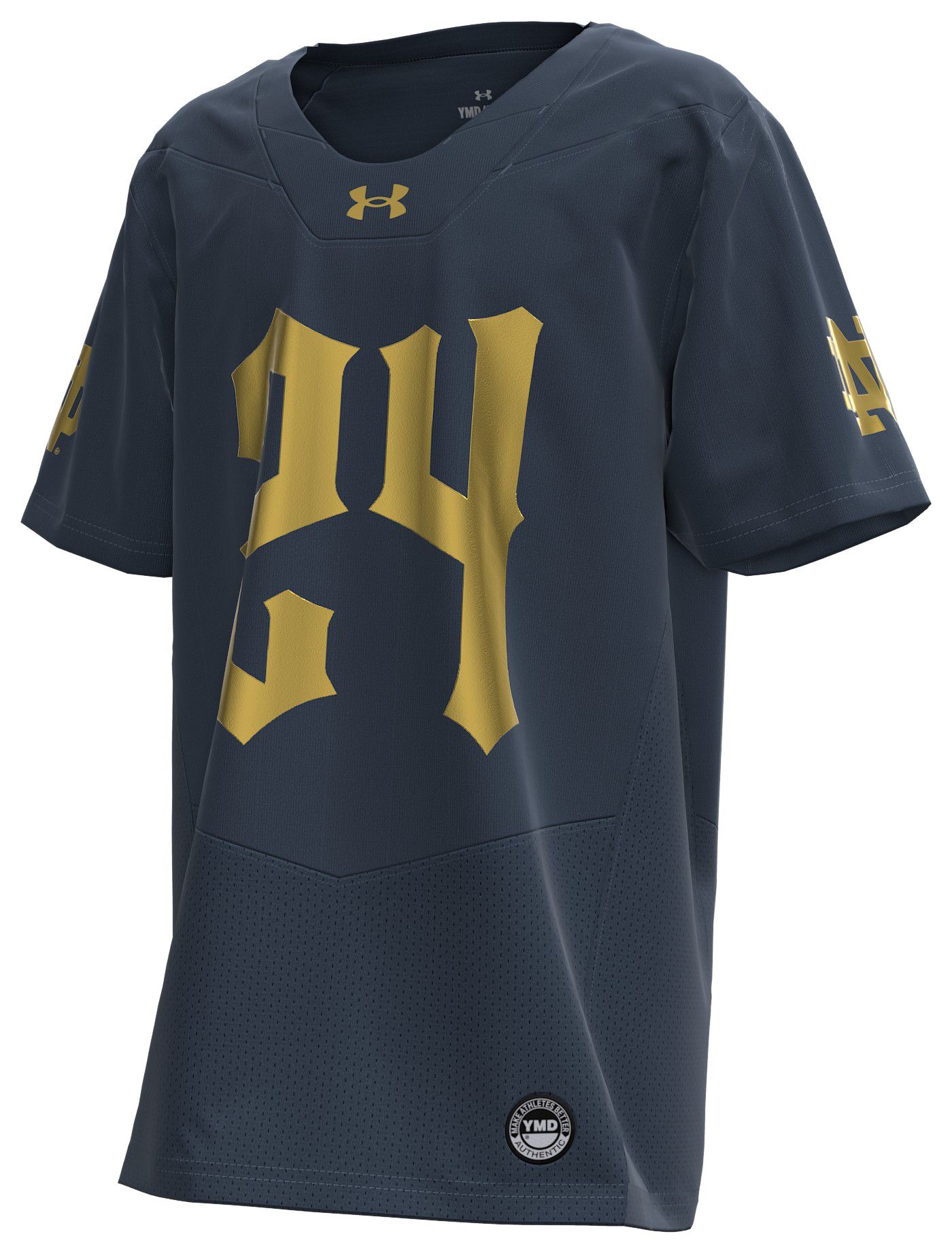 Under Armour Youth Notre Dame Fighting Irish Shamrock Series Blue Replica Football Jersey Dick s Sporting Goods