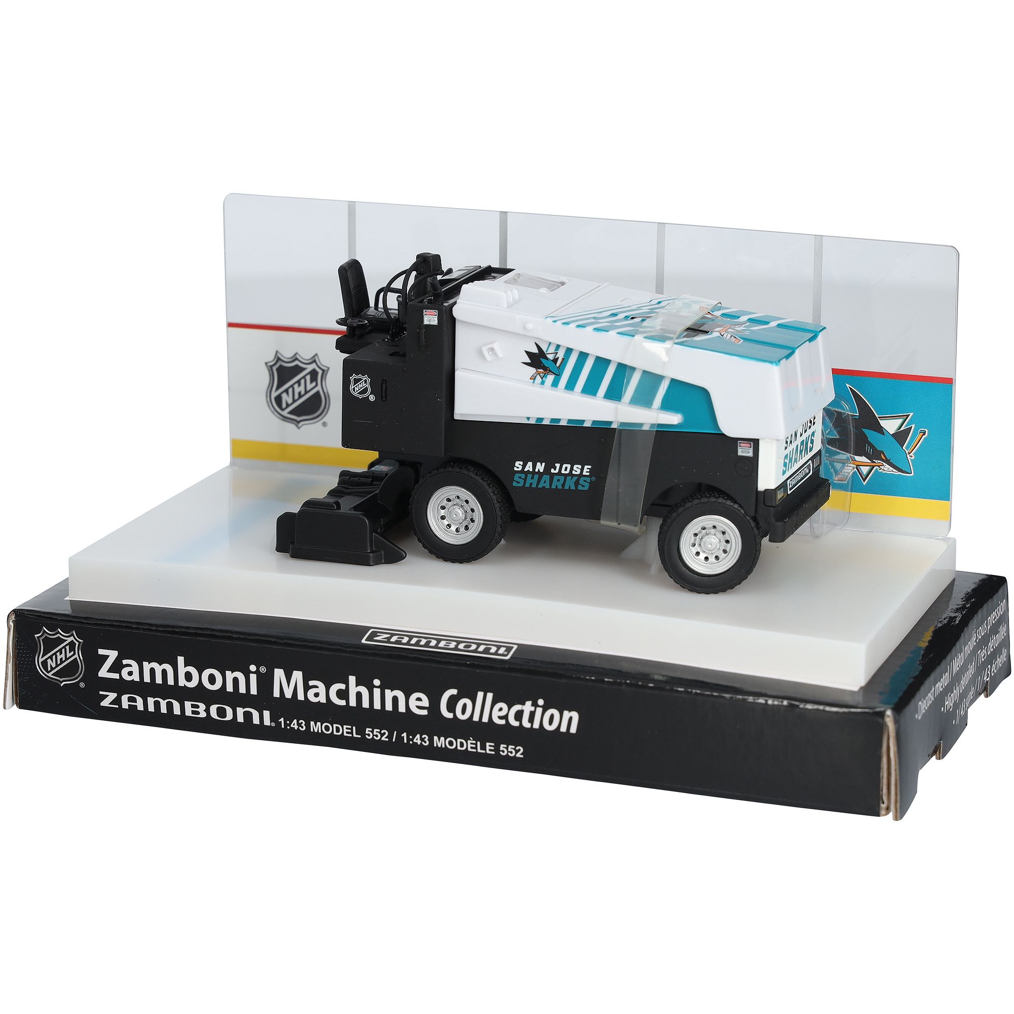 NHL San Jose Sharks Die Cast Zamboni Figurine | Dick's Sporting Goods