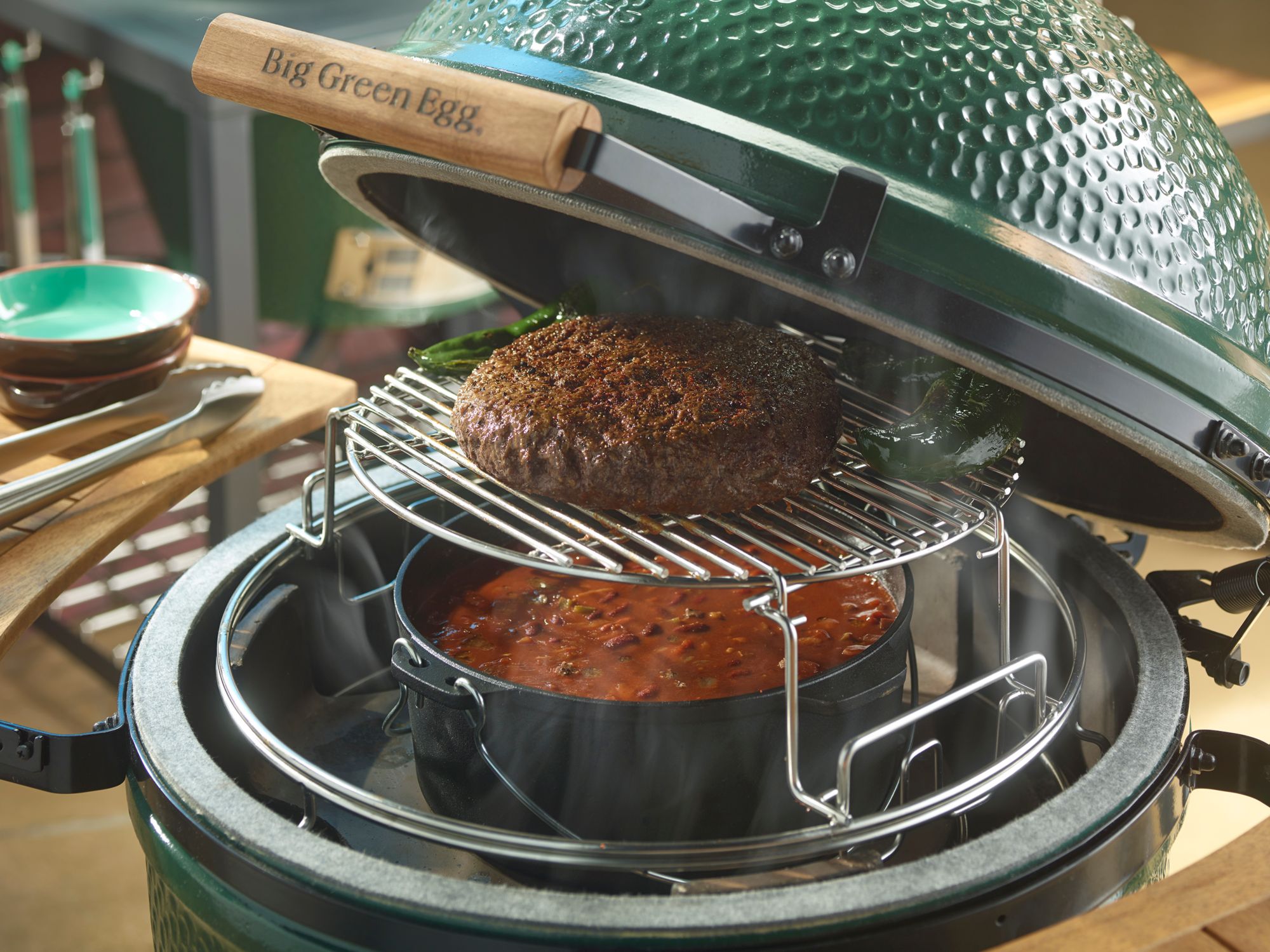 Big Green Egg EGGspander Multi-Level Rack for XL EGG product image