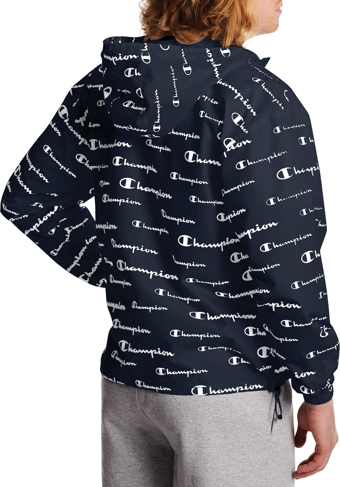 champion all over print jacket