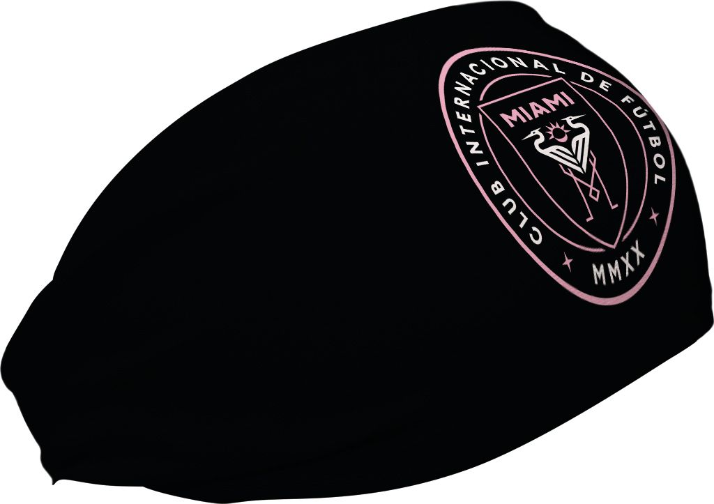 Vertical Athletics Adult Inter Miami CF Primary Logo Black Headband product image