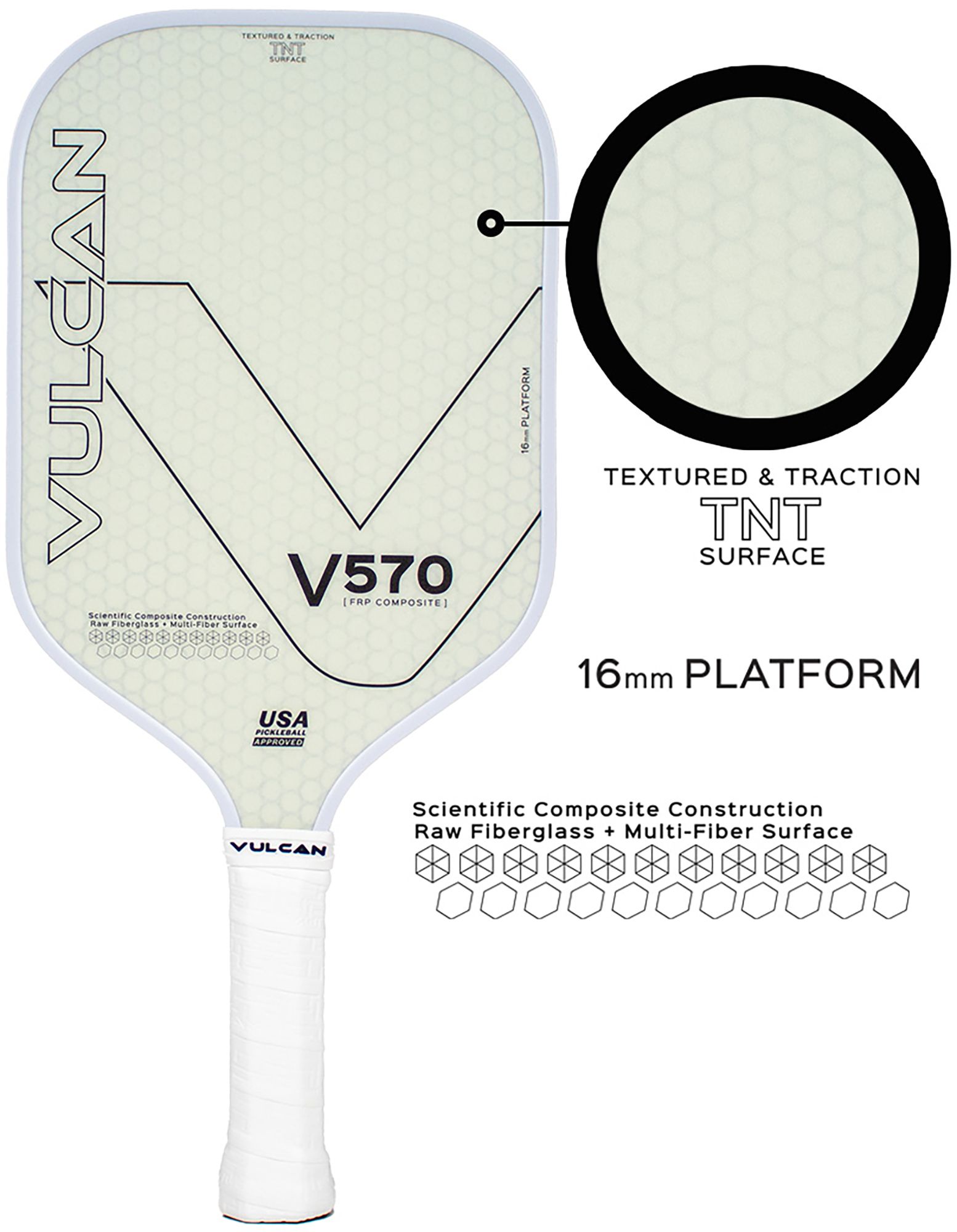 Vulcan V570FRP Pickleball Paddle product image