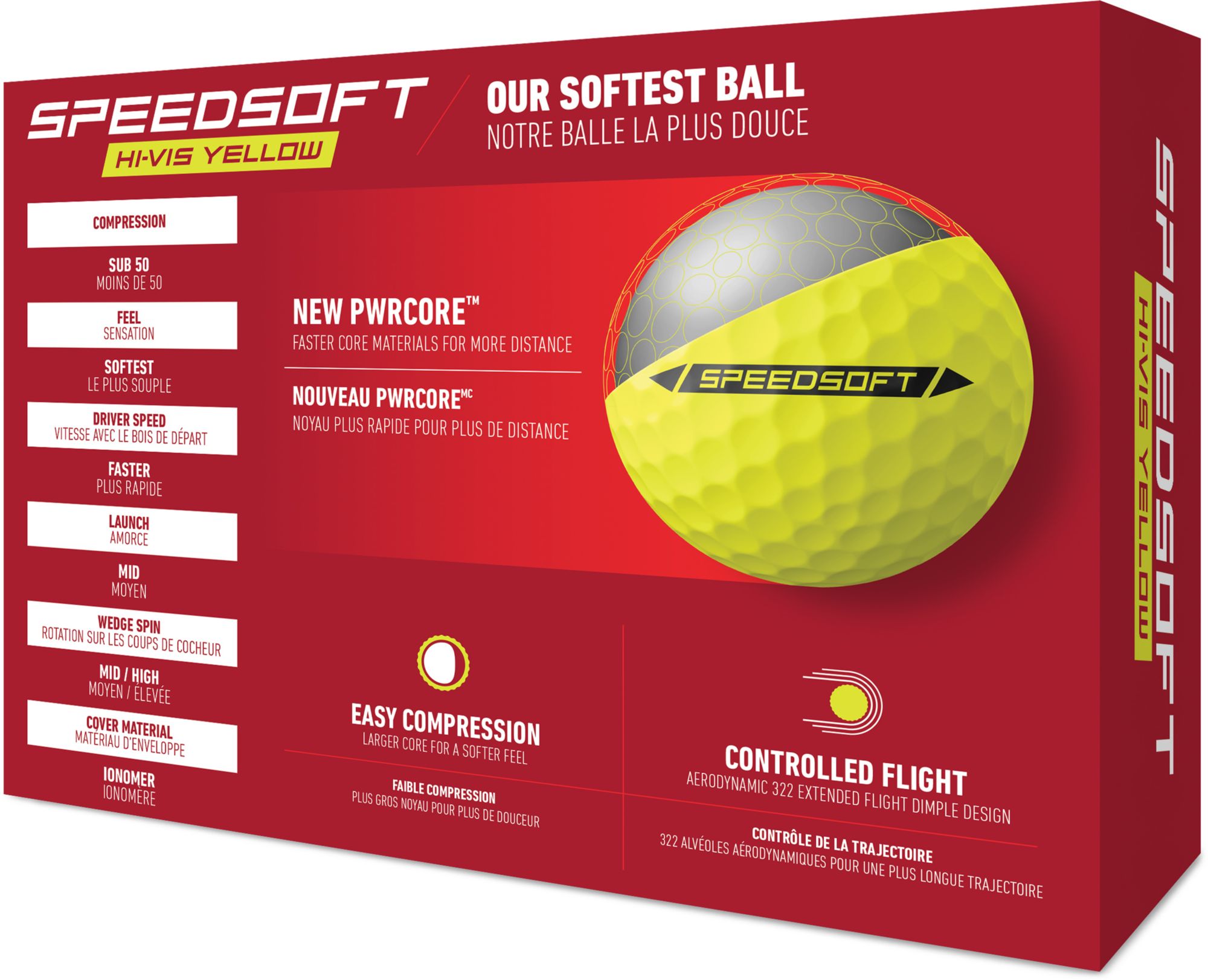 TaylorMade 2024 SpeedSoft Golf Balls product image