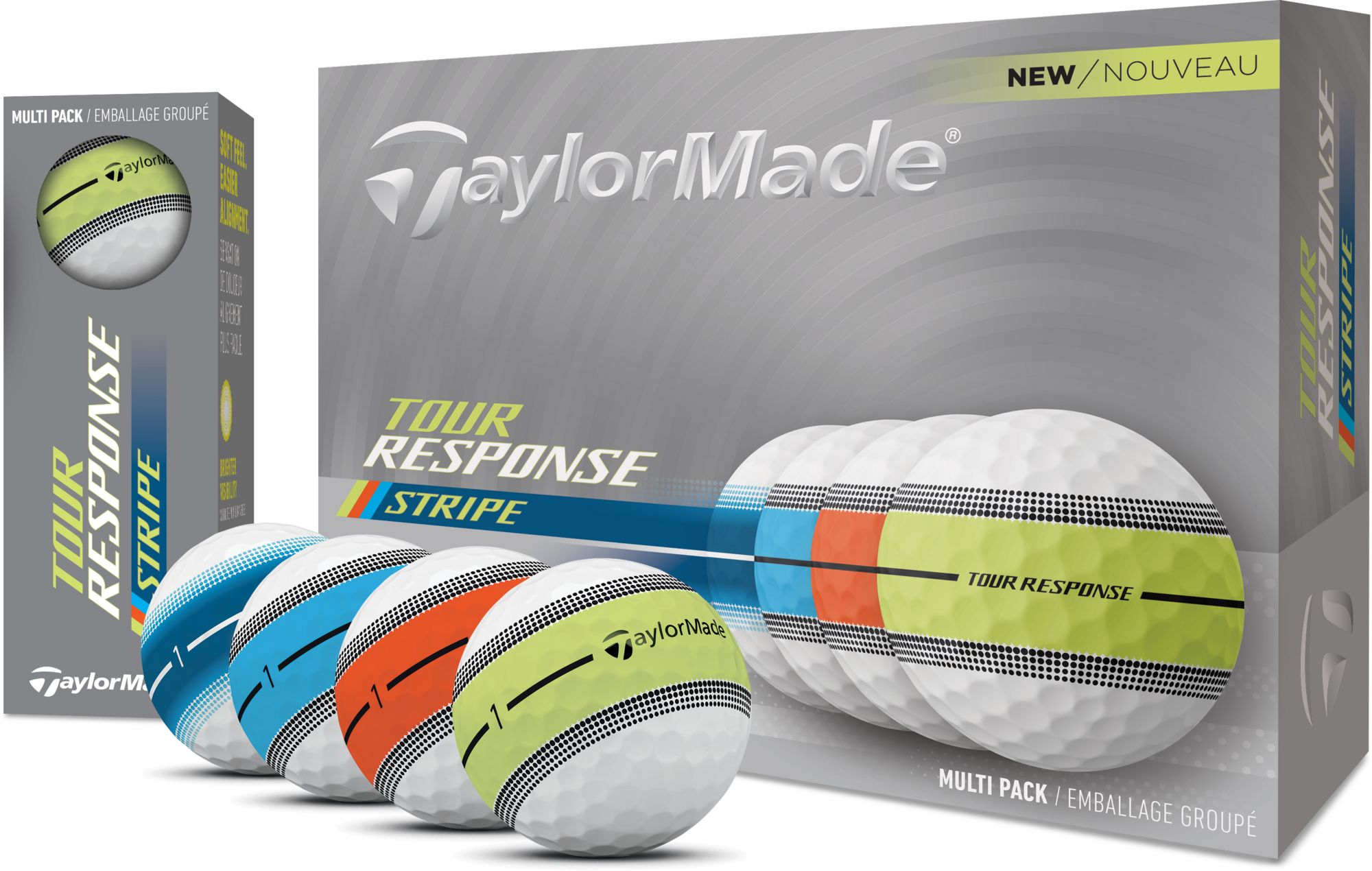 TaylorMade 2025 Tour Response Stripe Golf Balls product image