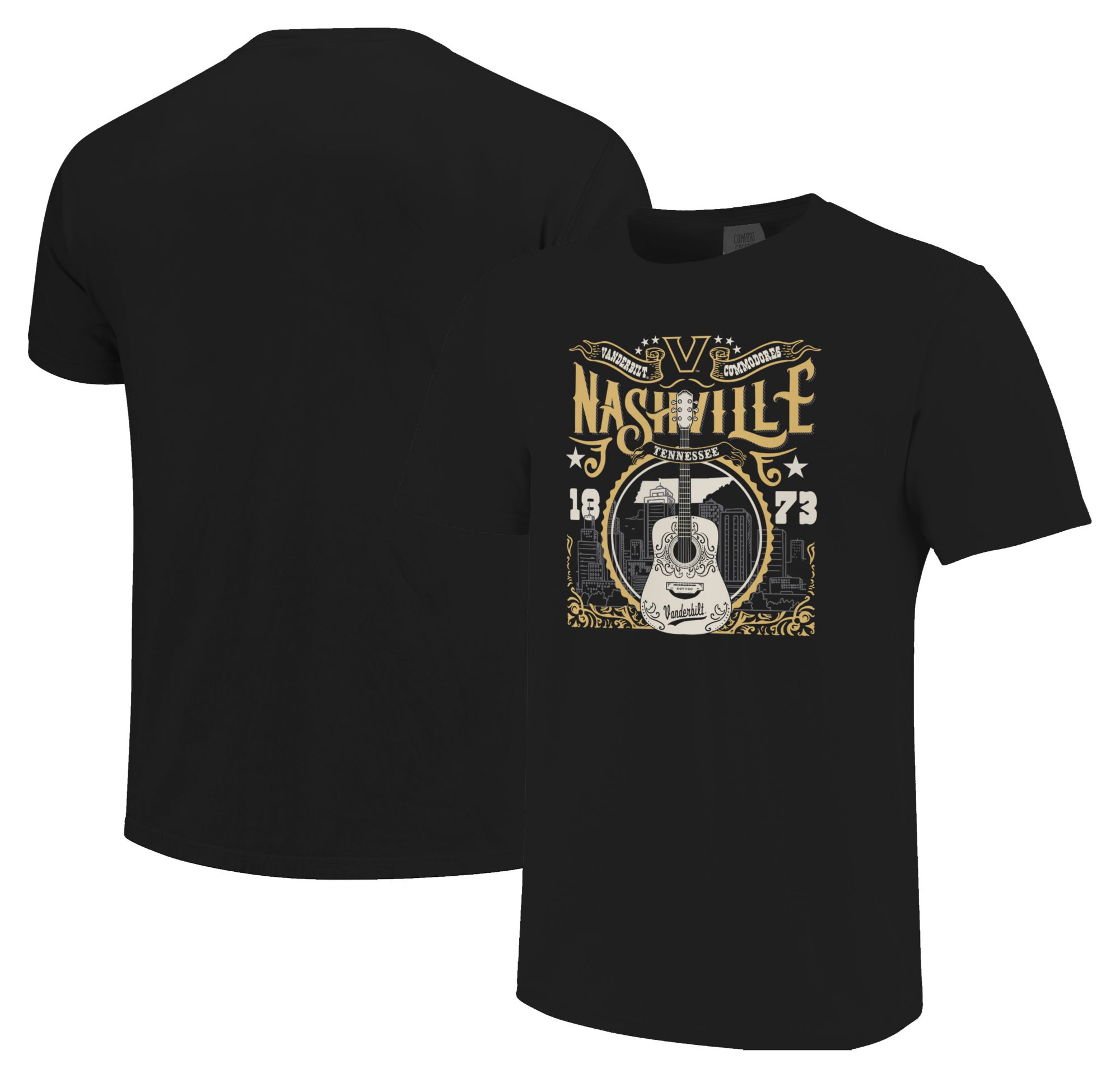 Image One Women's Vanderbilt Commodores Black Nashville T-Shirt product image