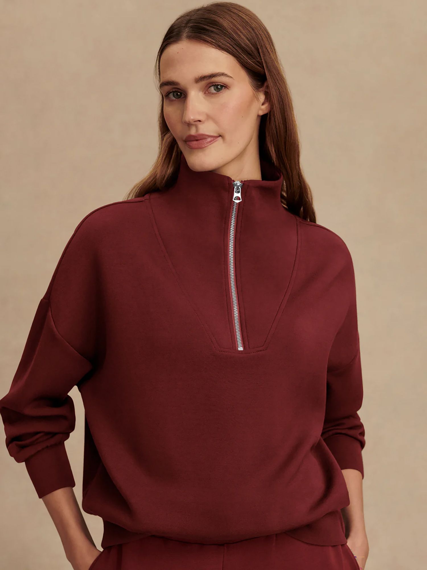 Varley Women's Hawley 1/2 Zip Sweatshirt product image