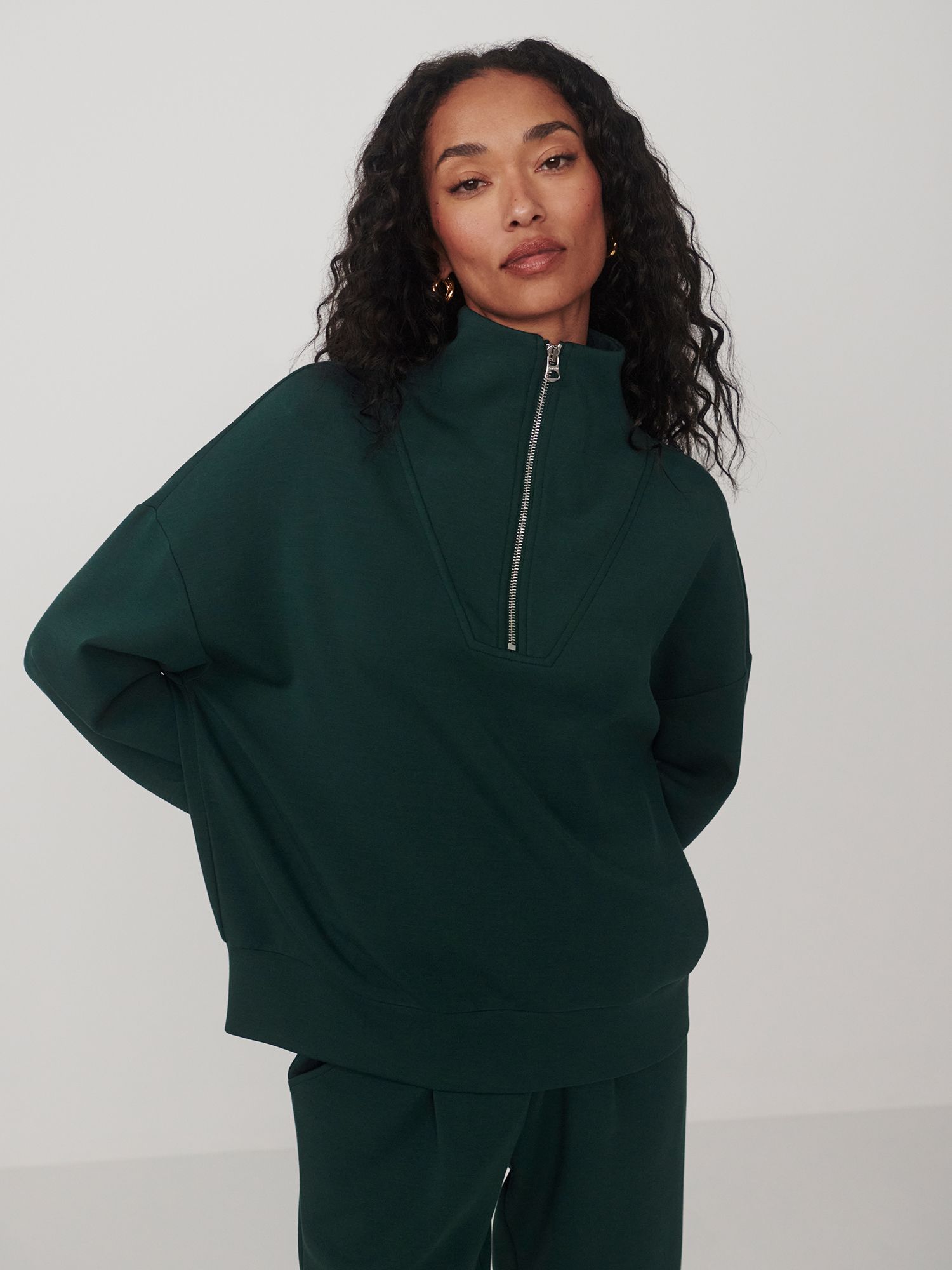 Varley Women's Hawley 1/2 Zip Sweatshirt product image