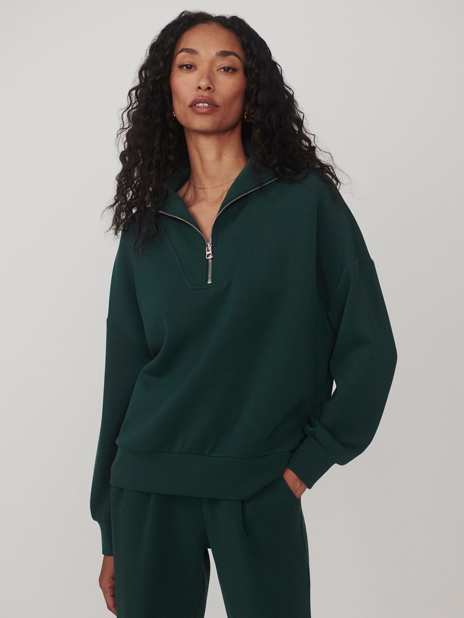 Varley Women's Hawley 1/2 Zip Sweatshirt product image
