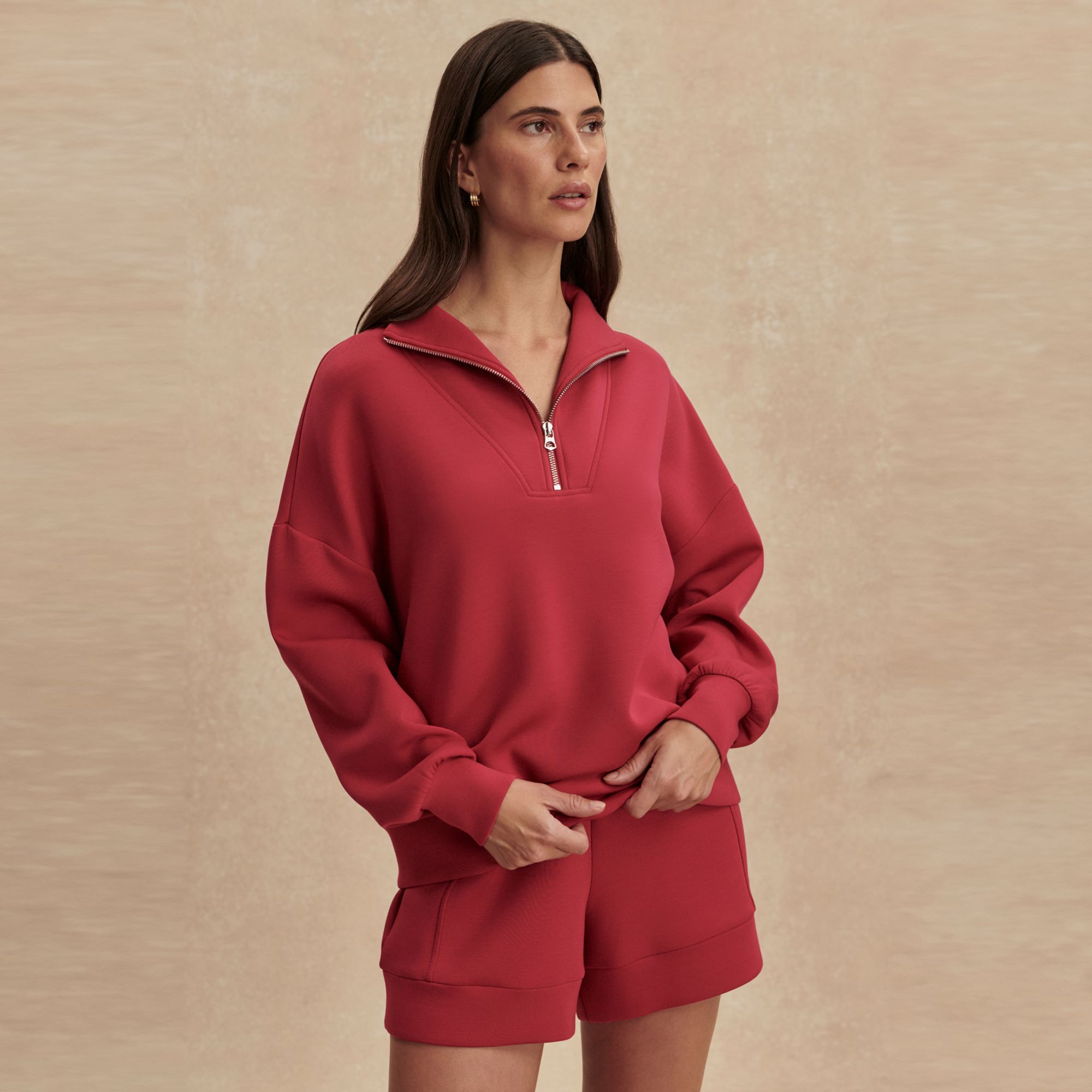 Varley Women's Hawley 1/2 Zip Sweatshirt product image