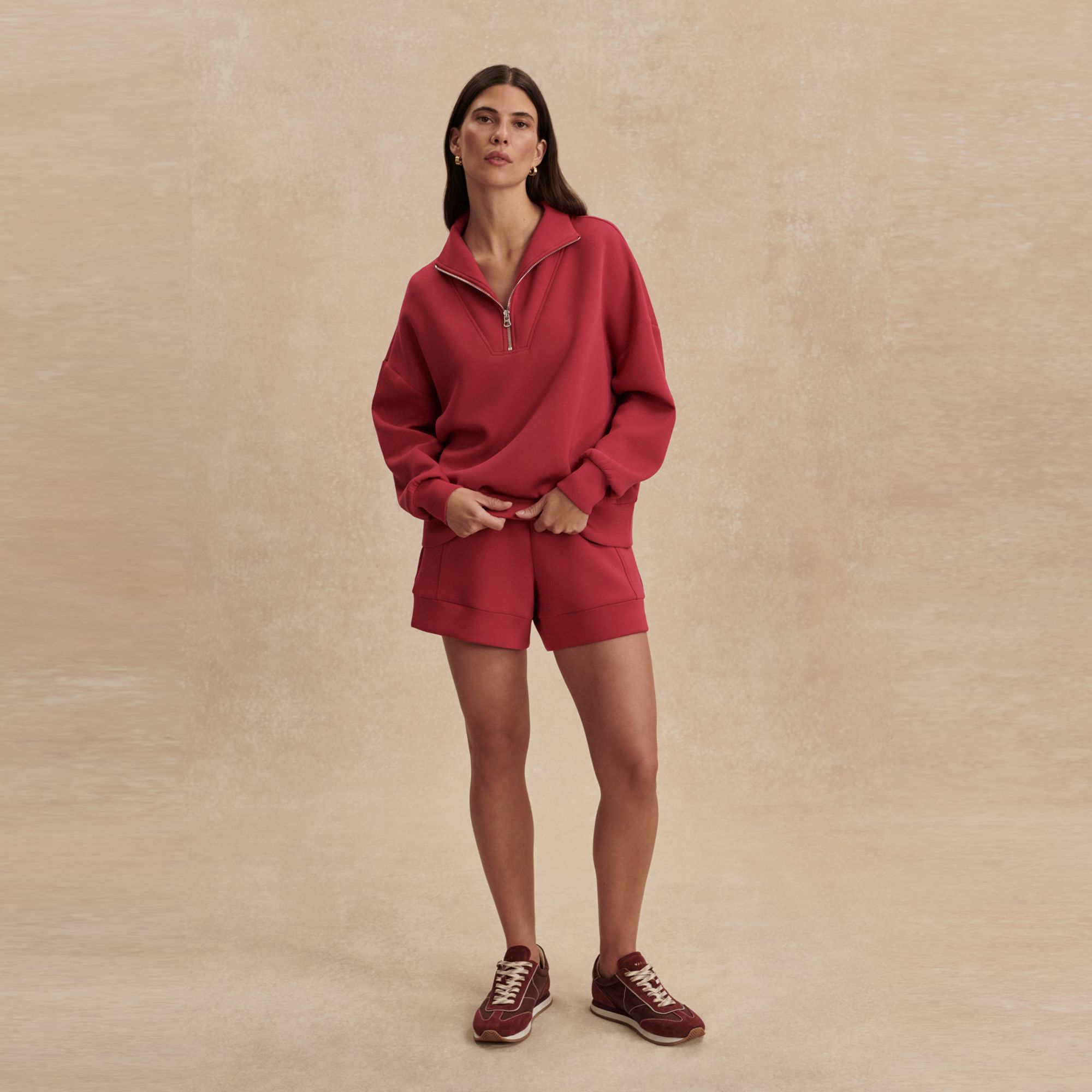 Varley Women's Hawley 1/2 Zip Sweatshirt product image