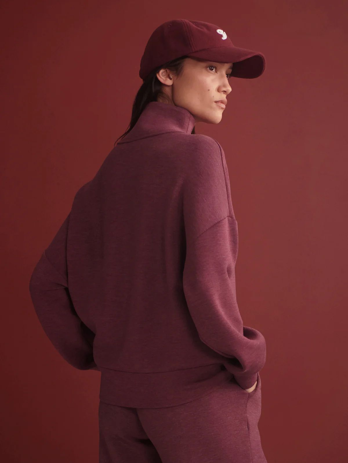 Varley Women's Hawley 1/2 Zip Sweatshirt product image