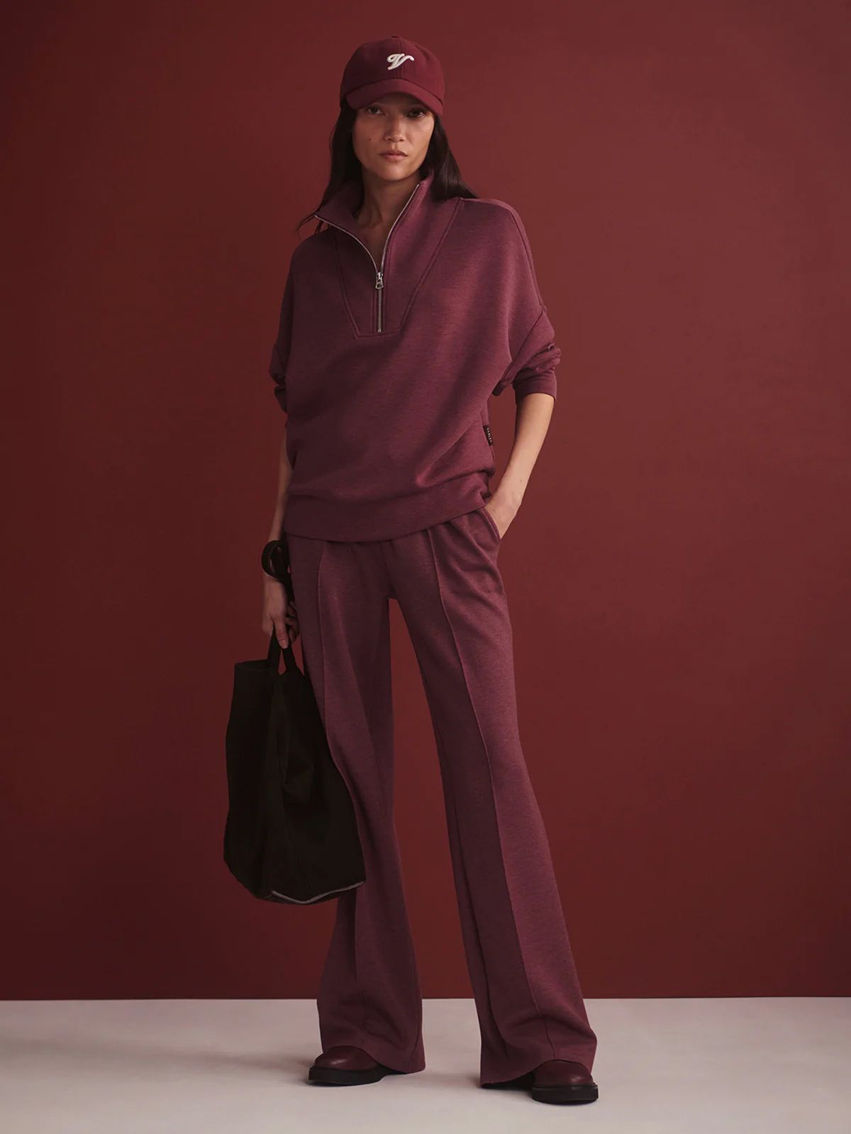 Varley Women's Hawley 1/2 Zip Sweatshirt product image