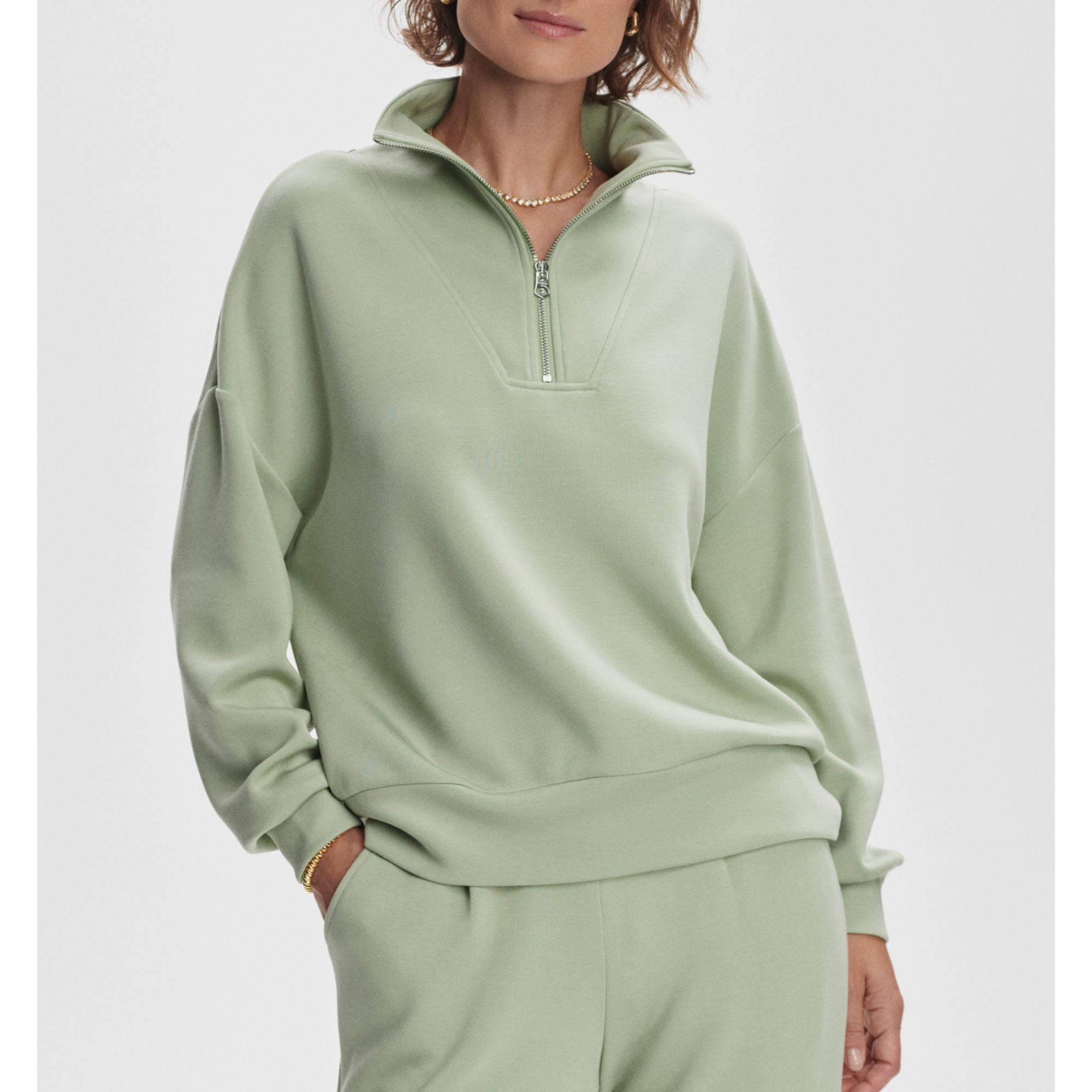 Varley Women's Hawley 1/2 Zip Sweatshirt product image