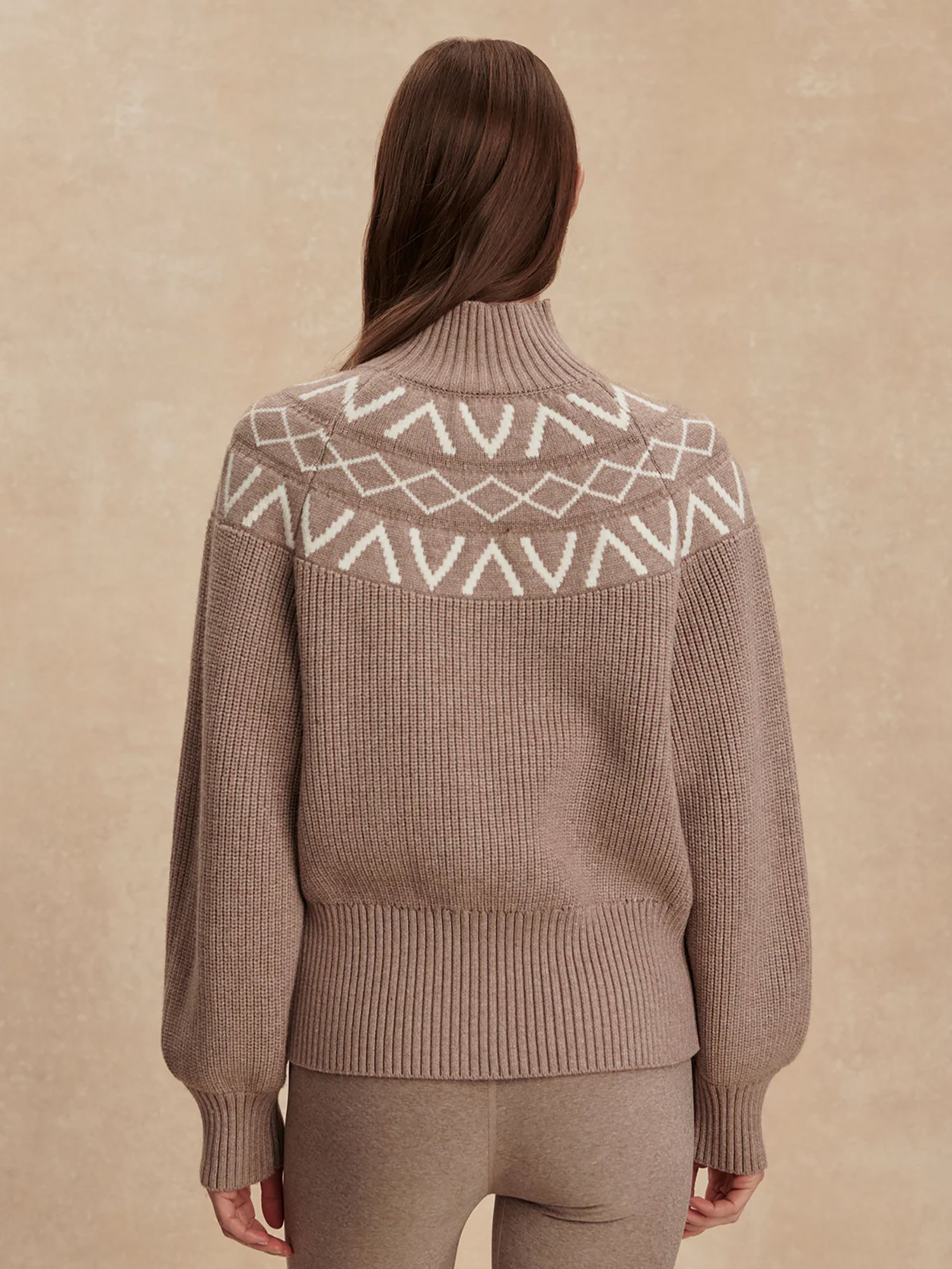 Varley Women's Marcie Fairisle Yoke Knit Sweater product image