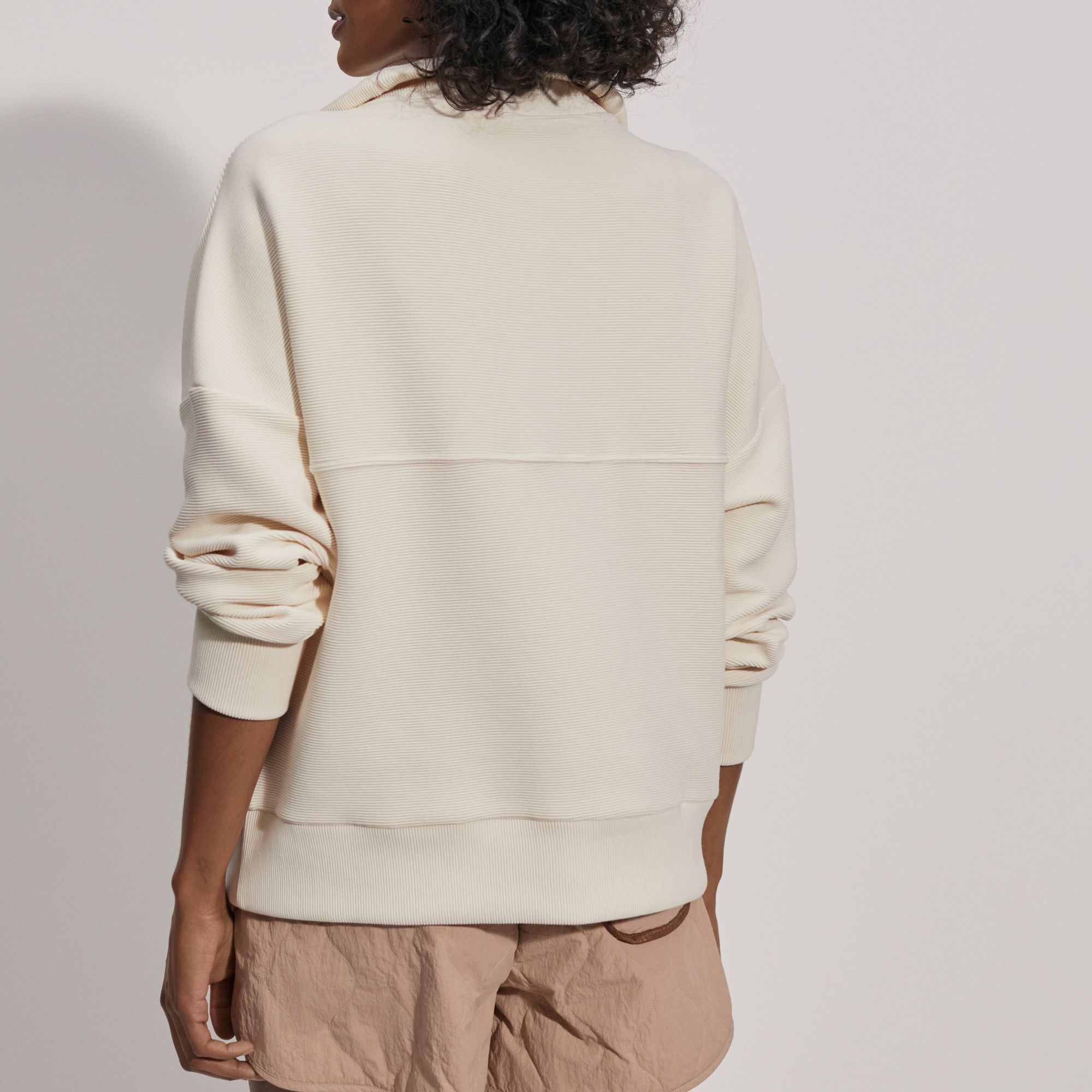 Varley Women's Colebrook Half-Zip Sweat Pullover Top product image