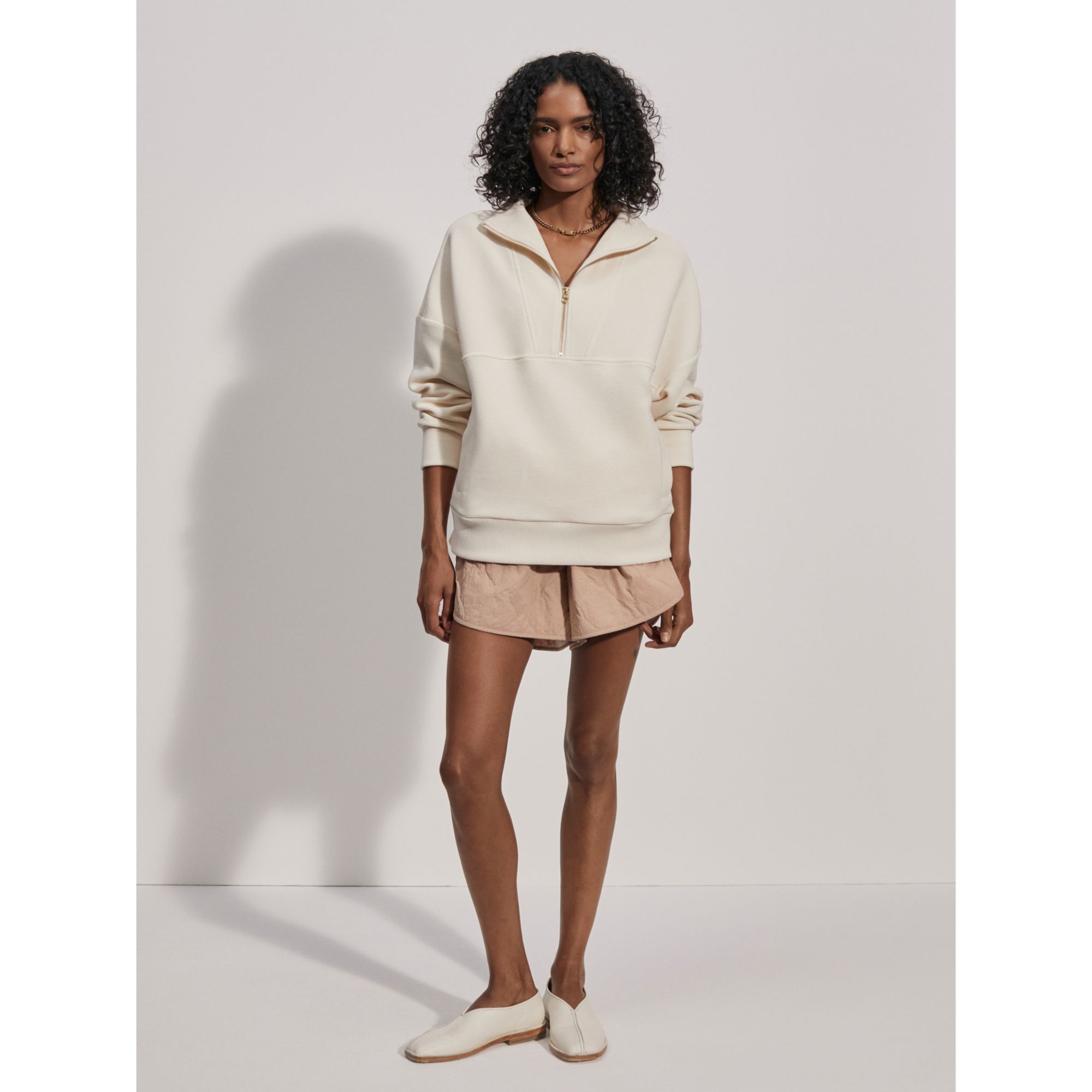 Varley Women's Colebrook Half-Zip Sweat Pullover Top product image