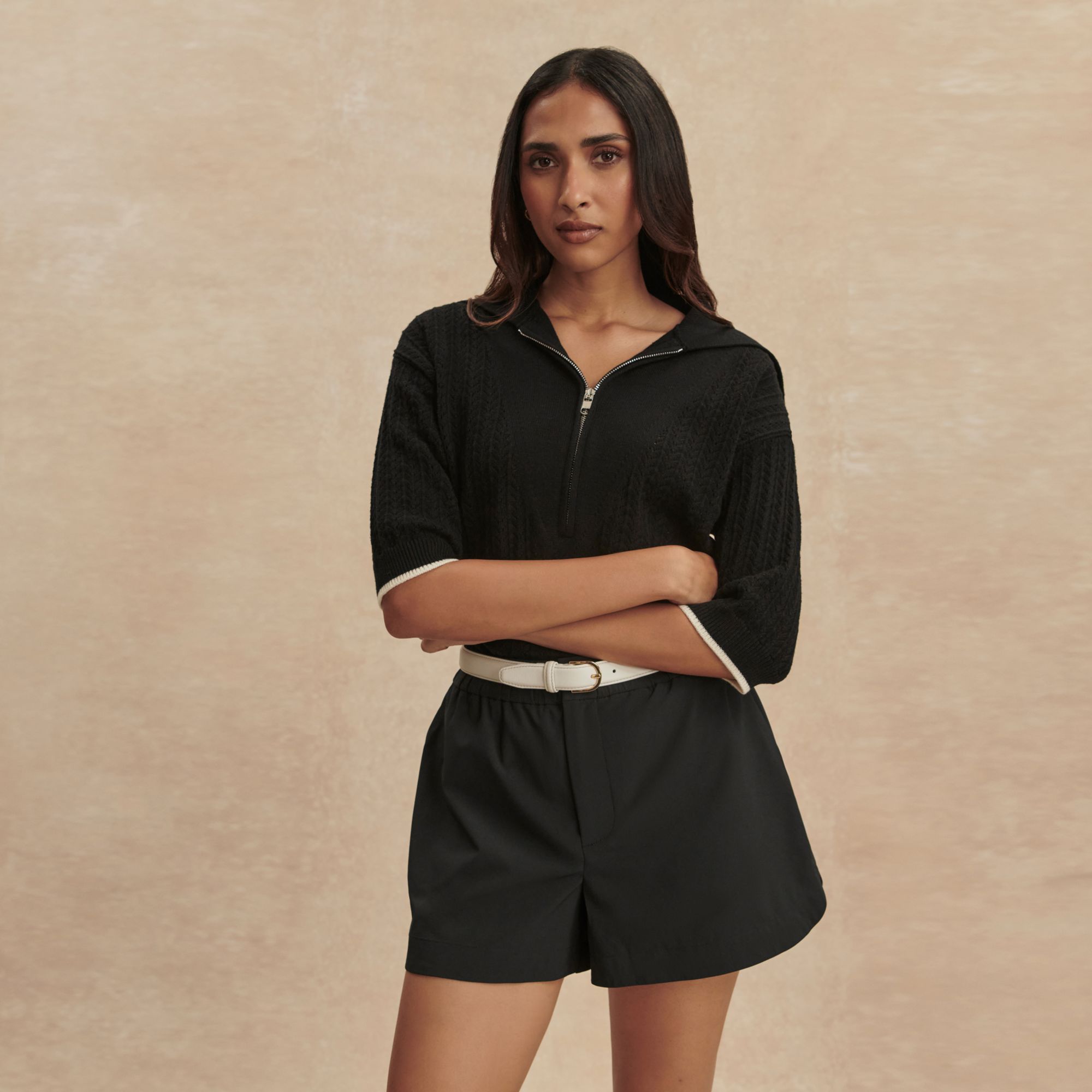 Varley Women's Arney 1/2-Zip Knit Polo product image