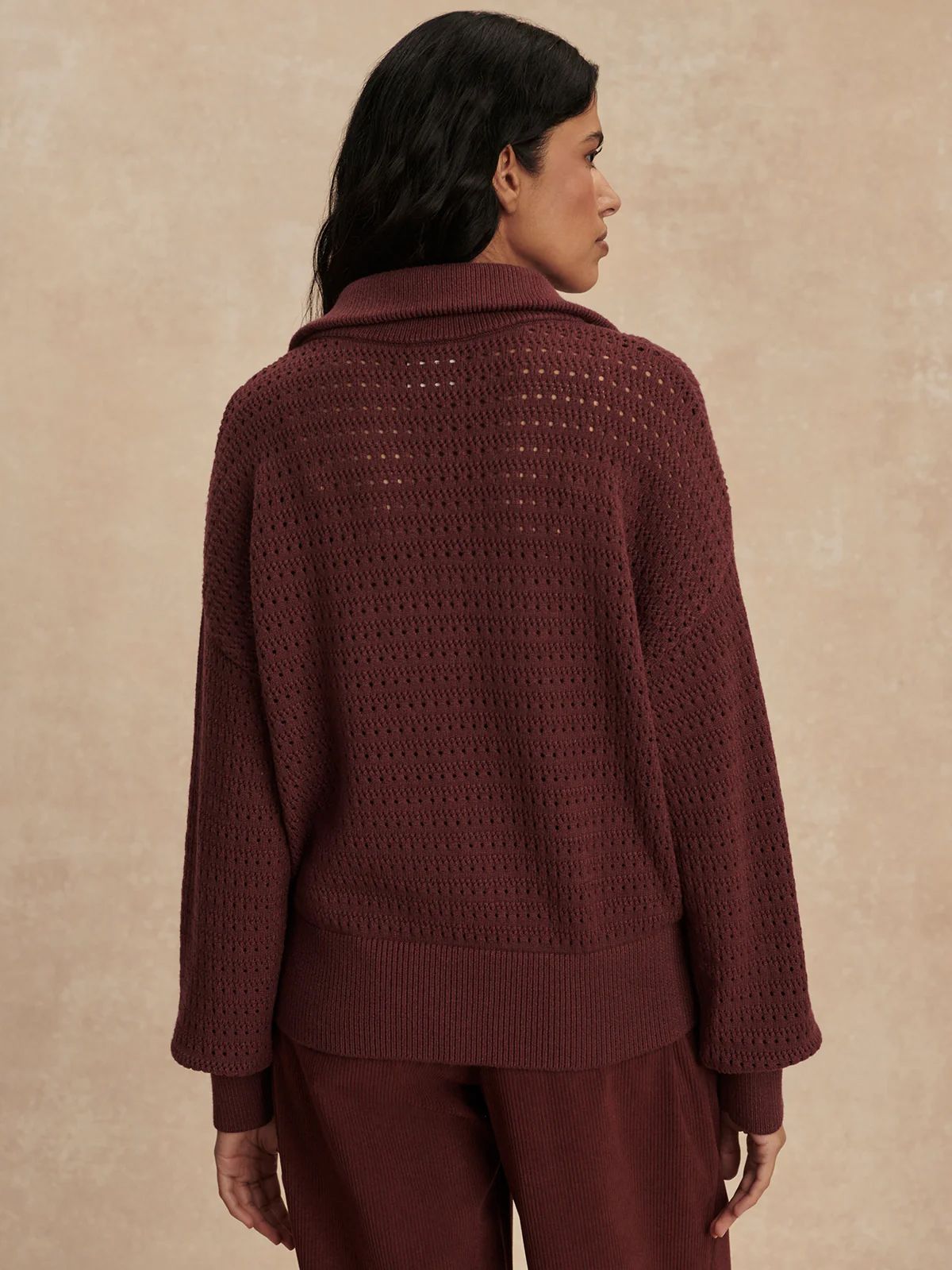 Varley Women's Darla 1/2-Zip Knit Sweater product image