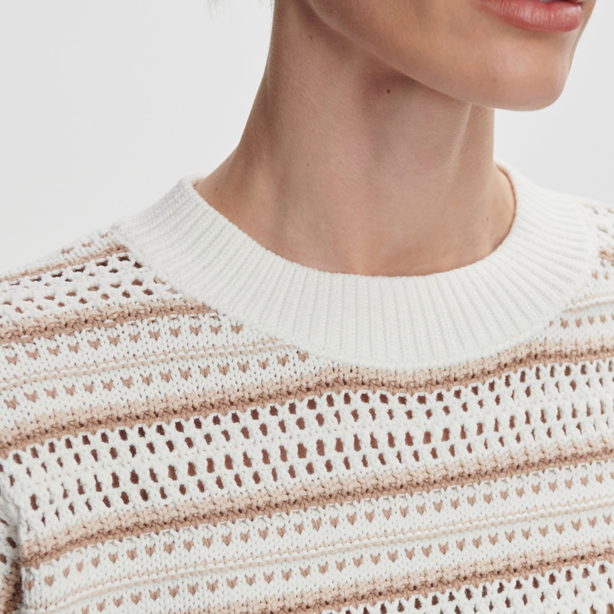 Varley Women's Ciara Stripe Knit Top product image