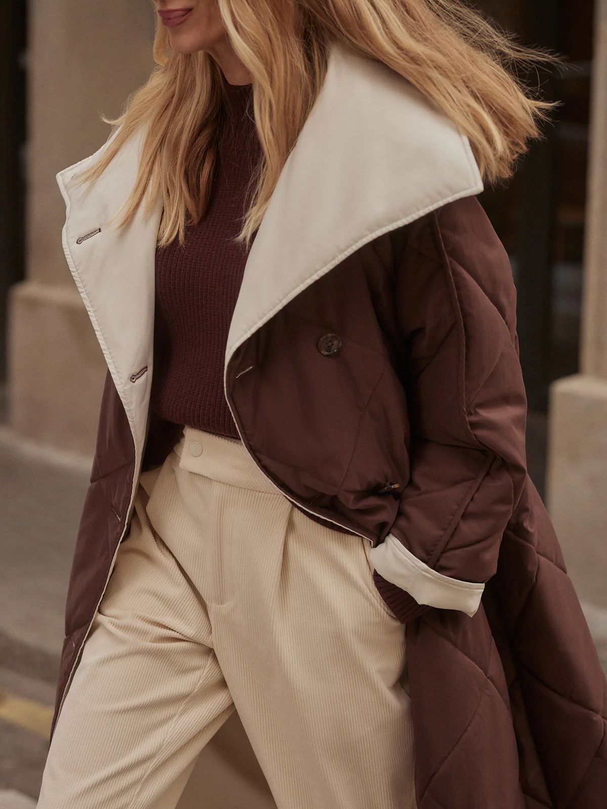 Varley Women's Annalise Reversible Coat product image