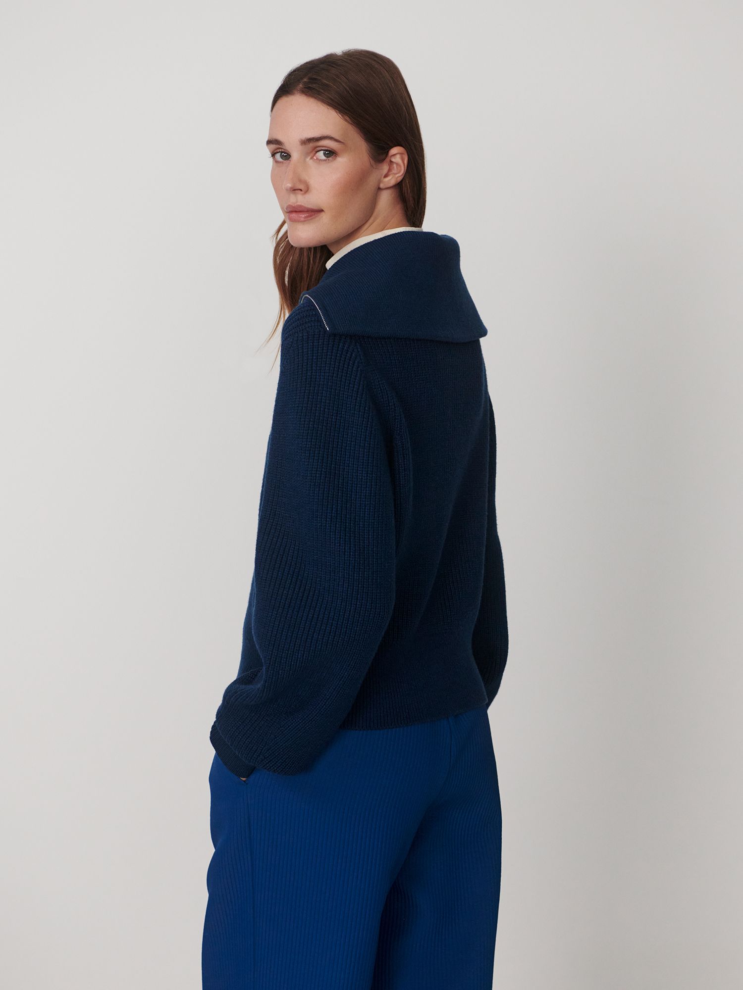 Varley Womens Maura 1/2-Zip Rib Knit product image