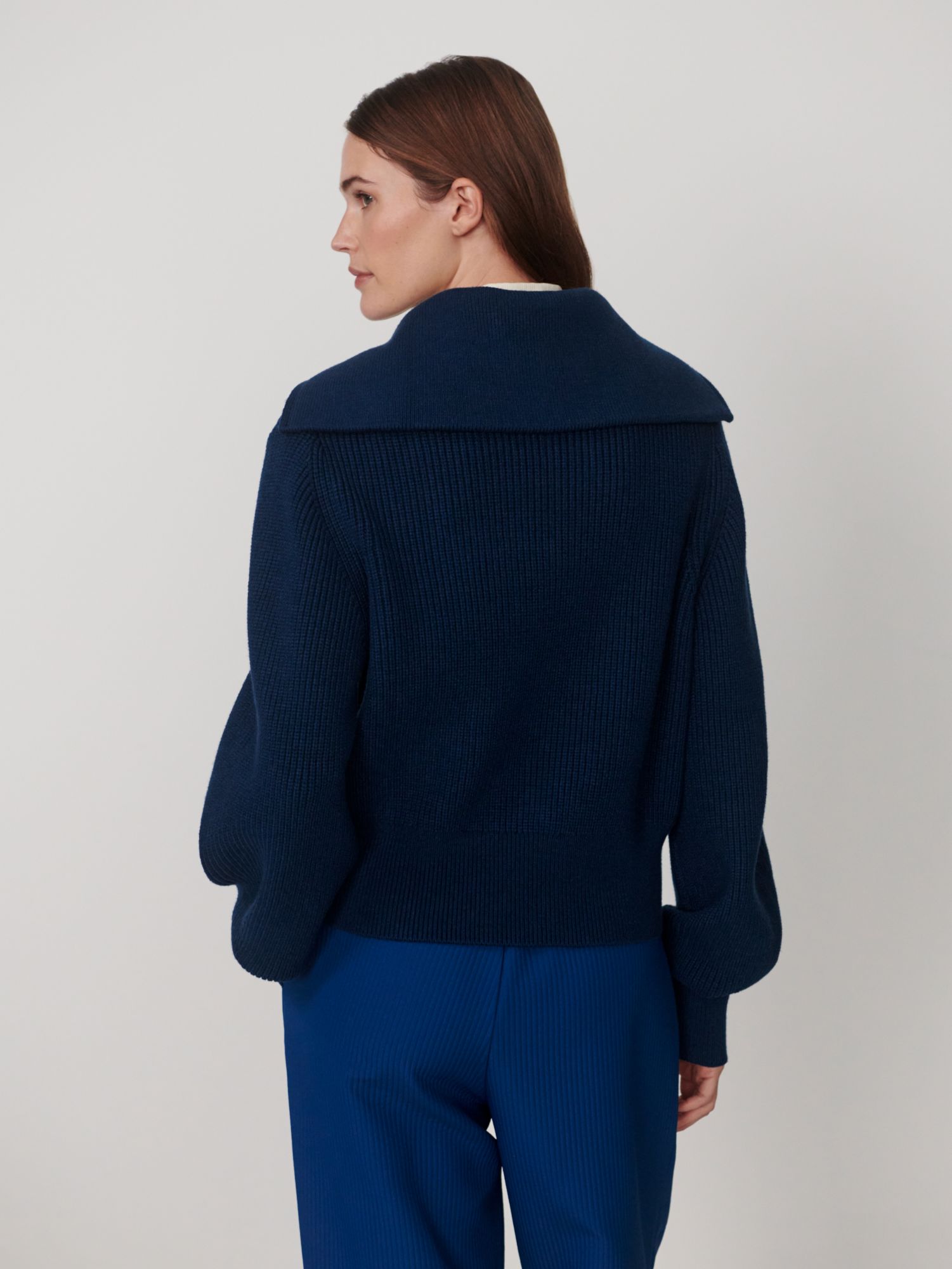 Varley Womens Maura 1/2-Zip Rib Knit product image