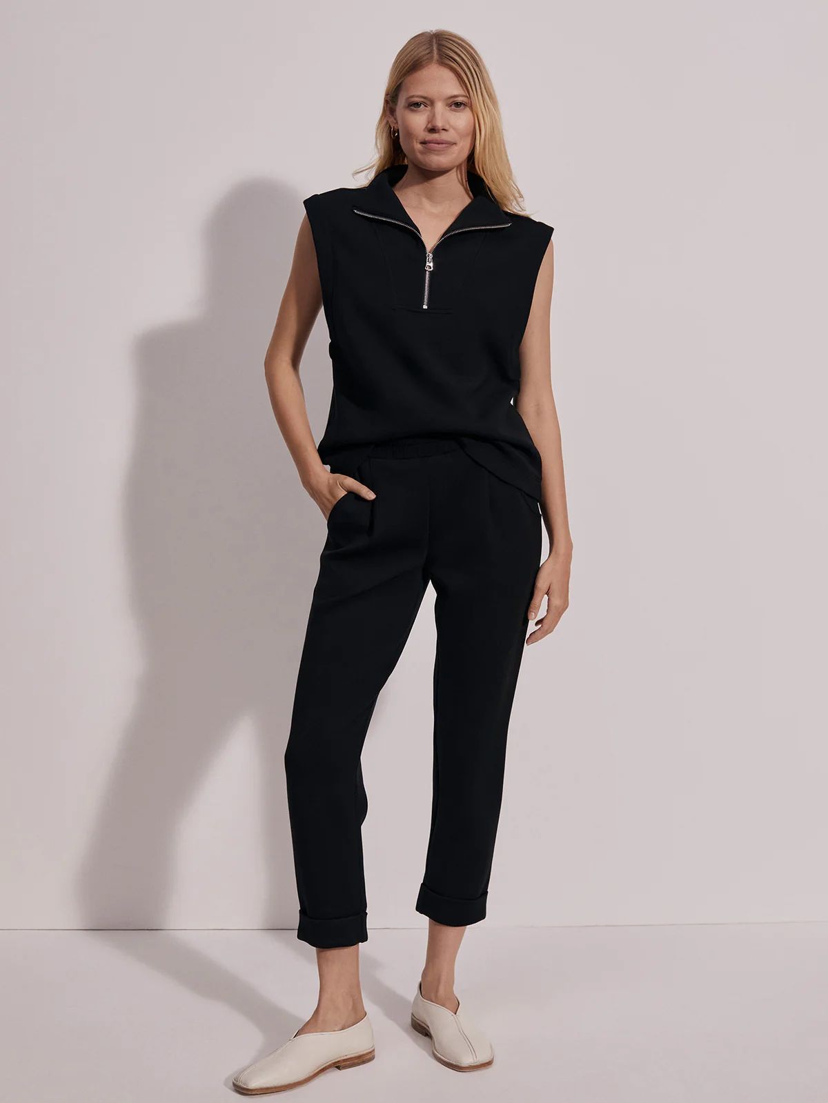 Varley Women's Magnolia 2.0 1/2 Zip Tank Top product image