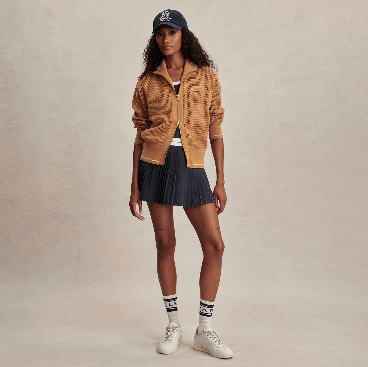 Varley Women's Ina Zip Through Knit Sweater product image
