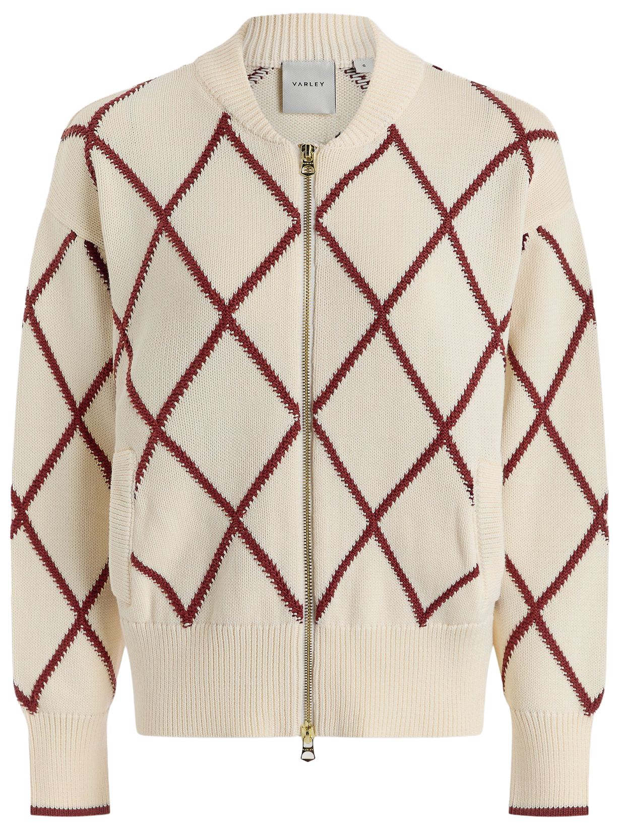Varley Women's Nile Diamond Knit Jacket product image