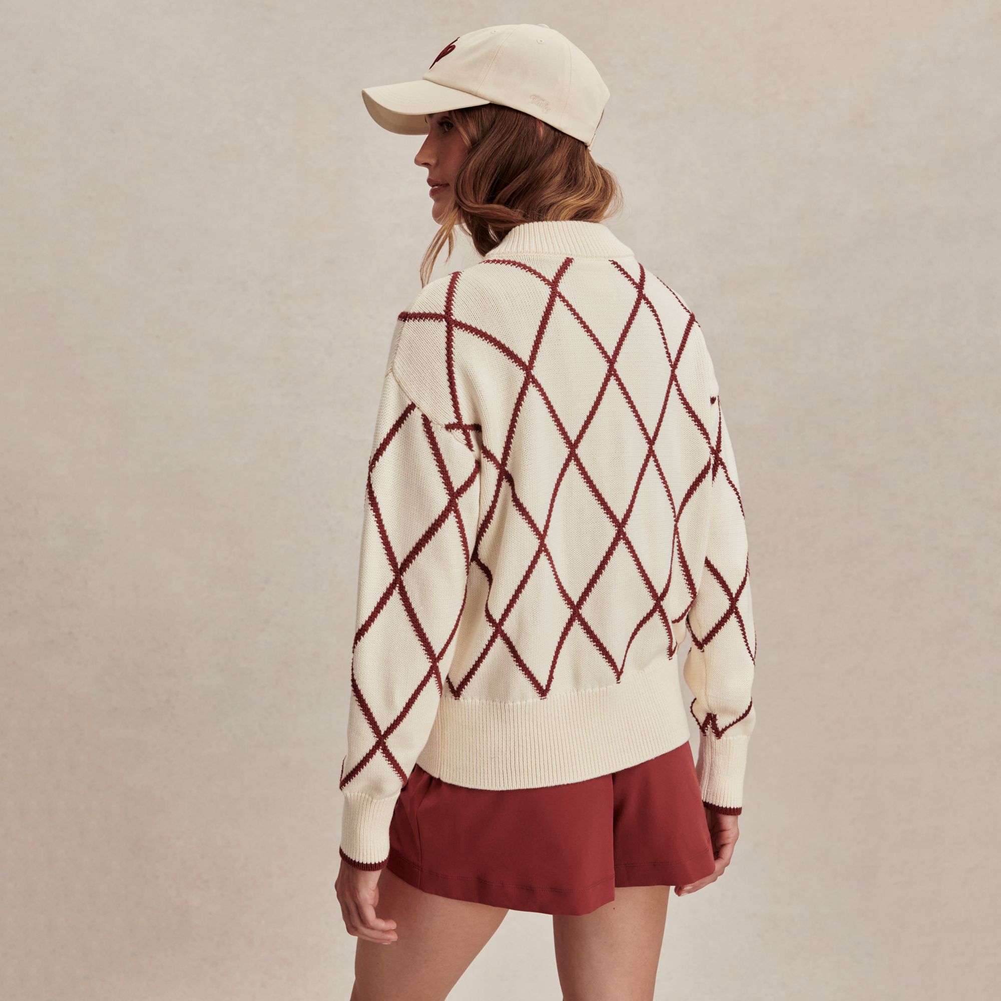 Varley Women's Nile Diamond Knit Jacket product image