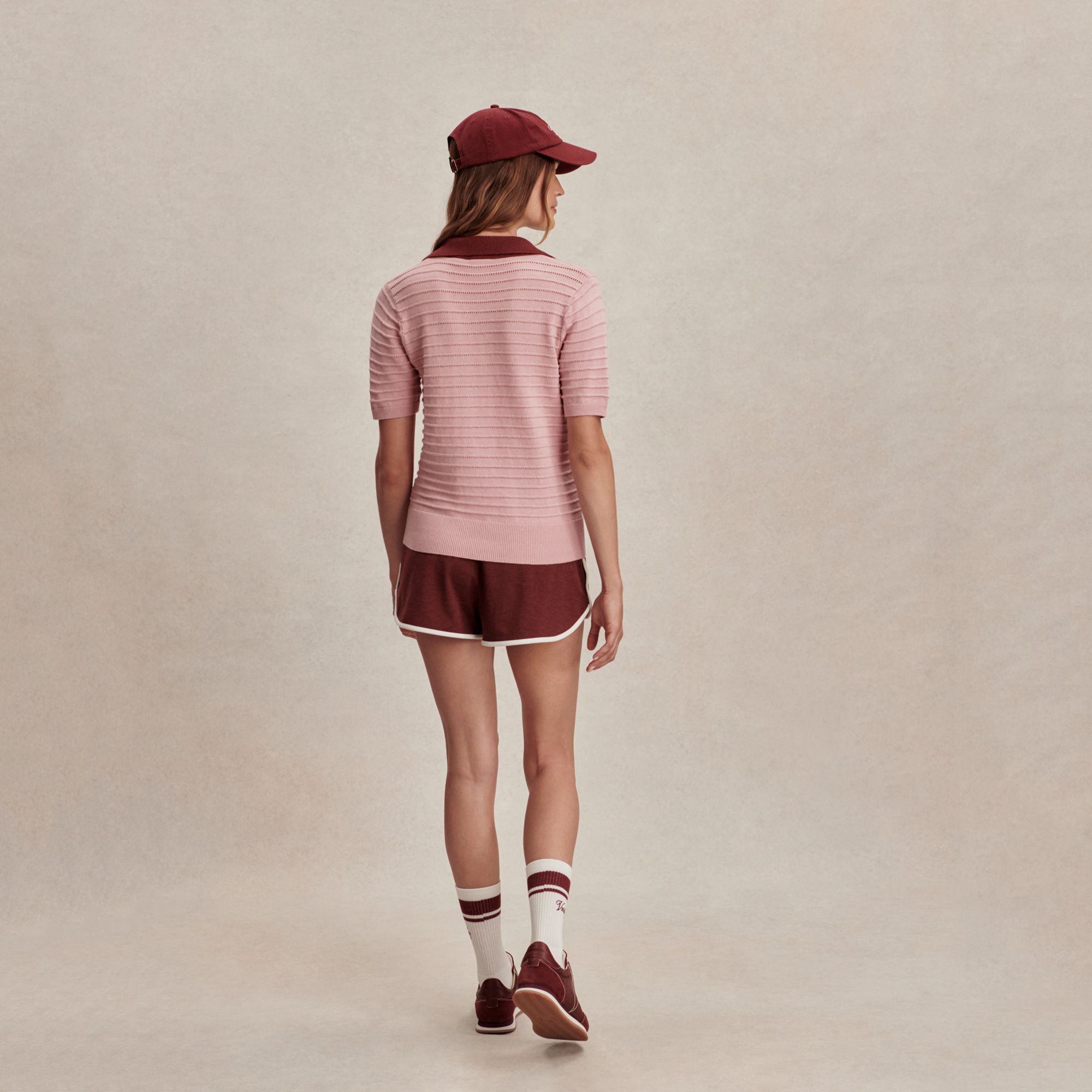 Varley Women's Wren Knit Short Sleeve Polo product image