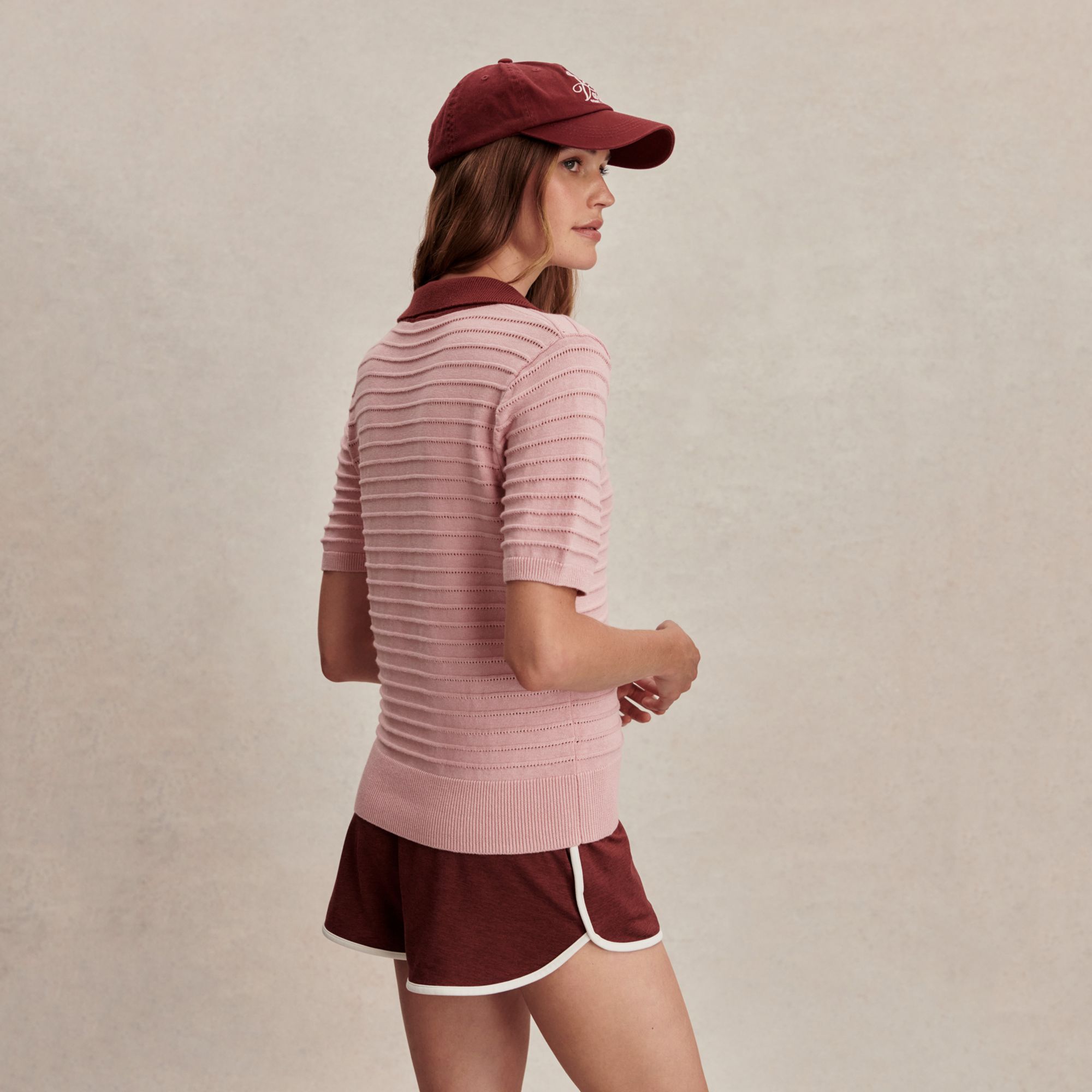 Varley Women's Wren Knit Short Sleeve Polo product image