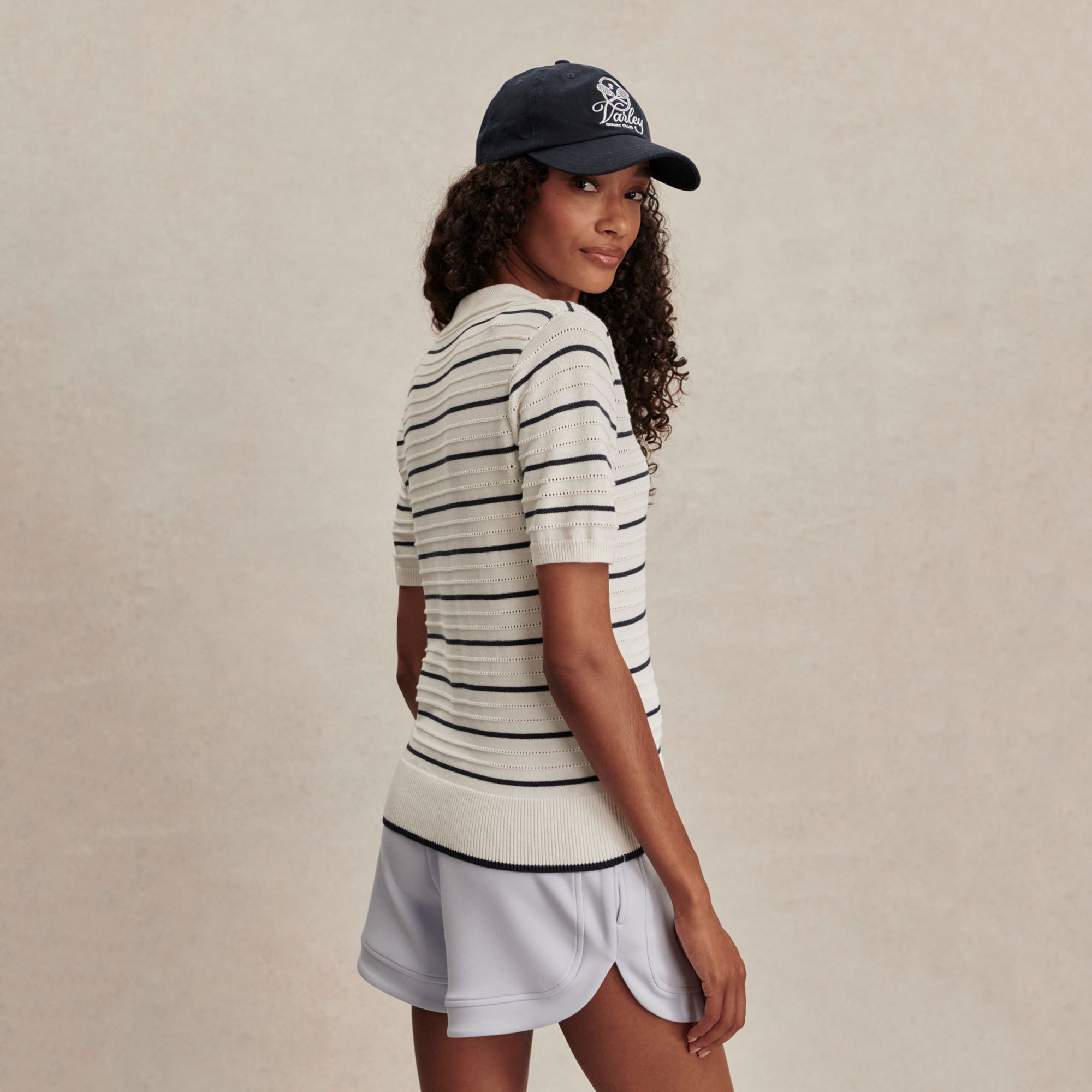 Varley Women's Wren Knit Short Sleeve Polo product image