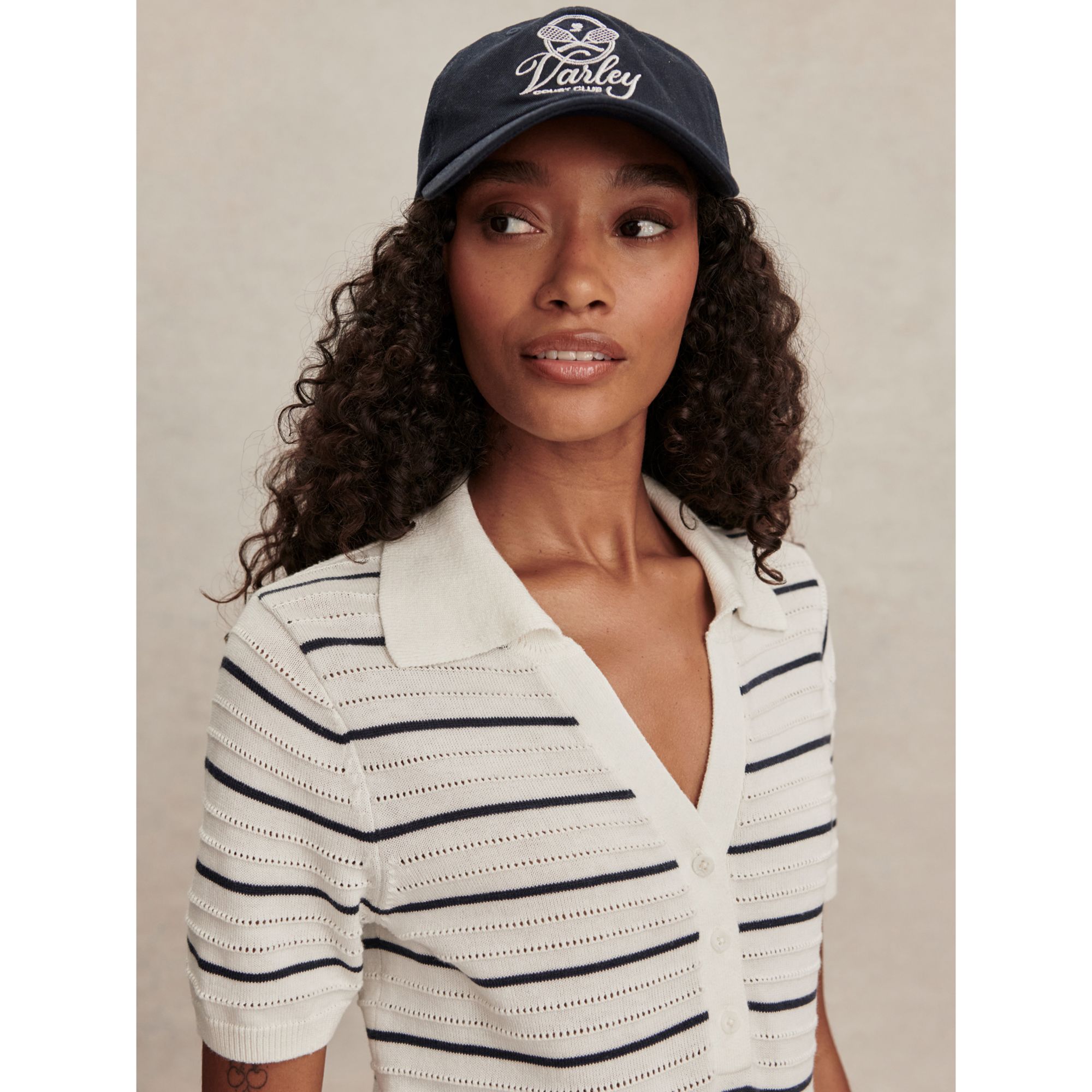 Varley Women's Wren Knit Short Sleeve Polo product image