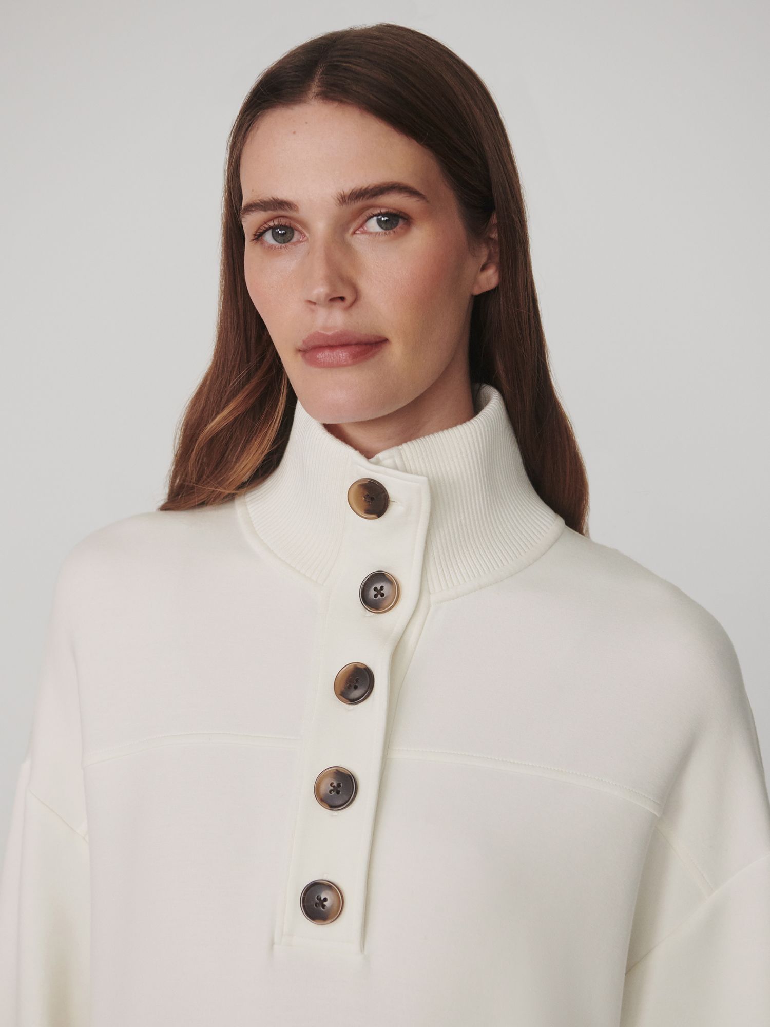 Varley Women's Bronya Button Sweatshirt product image