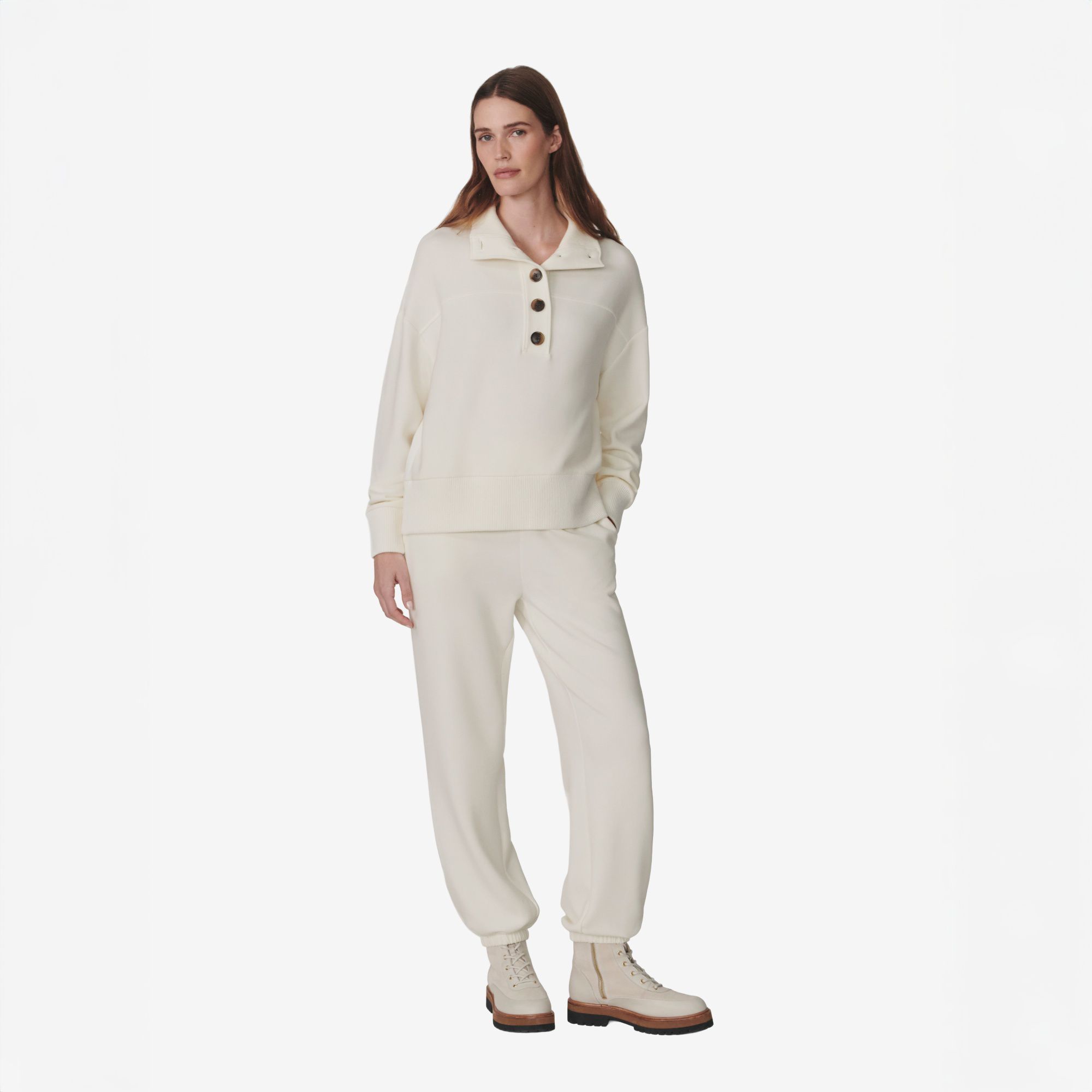 Varley Women's Bronya Button Sweatshirt product image