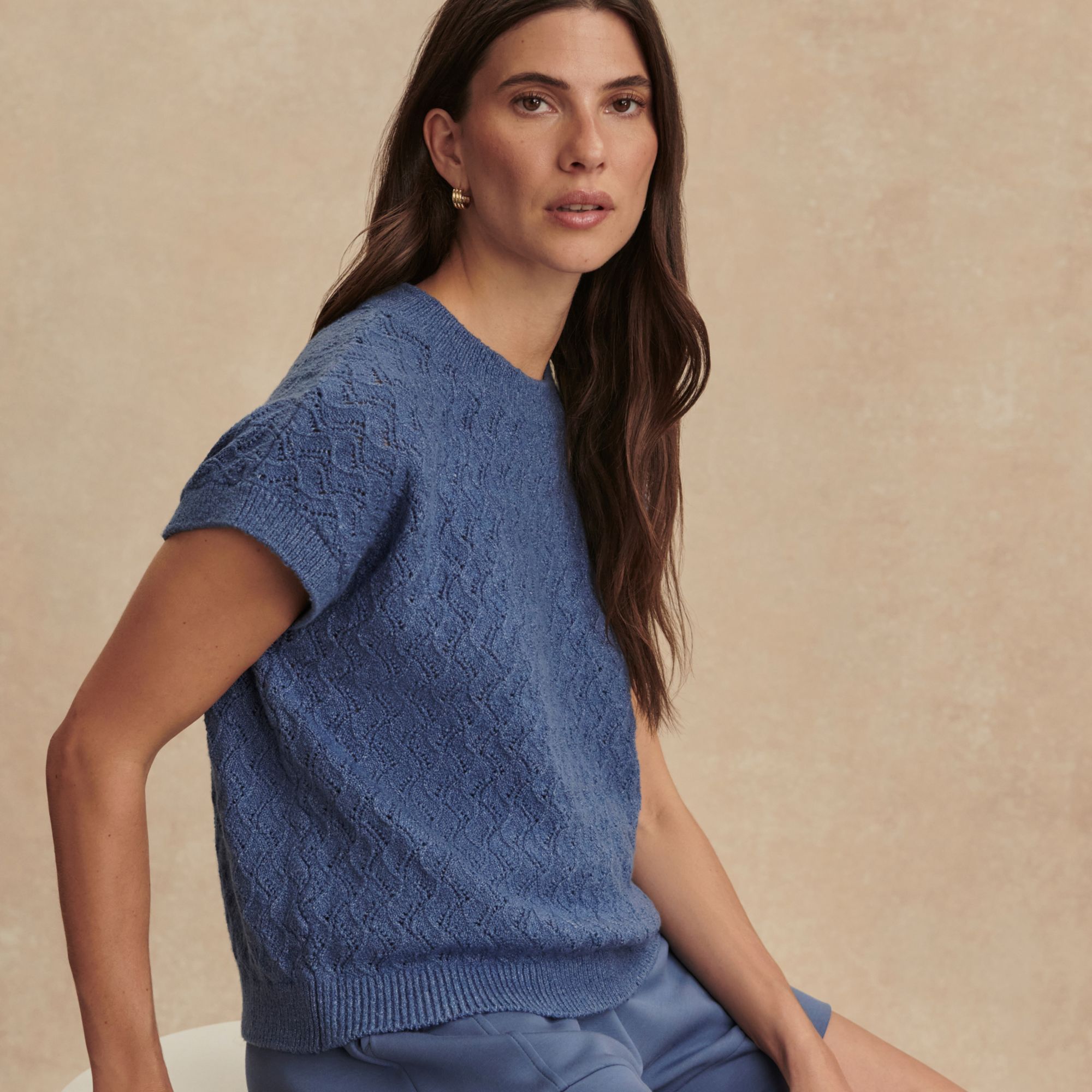 Varley Women's Manae Pointelle Knit Top product image