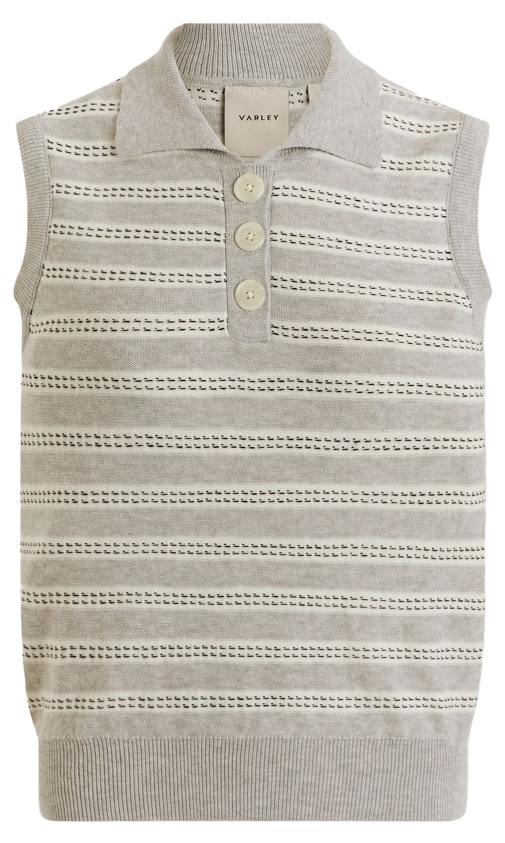 Varley Women's Dannah Stripe Knit Top product image