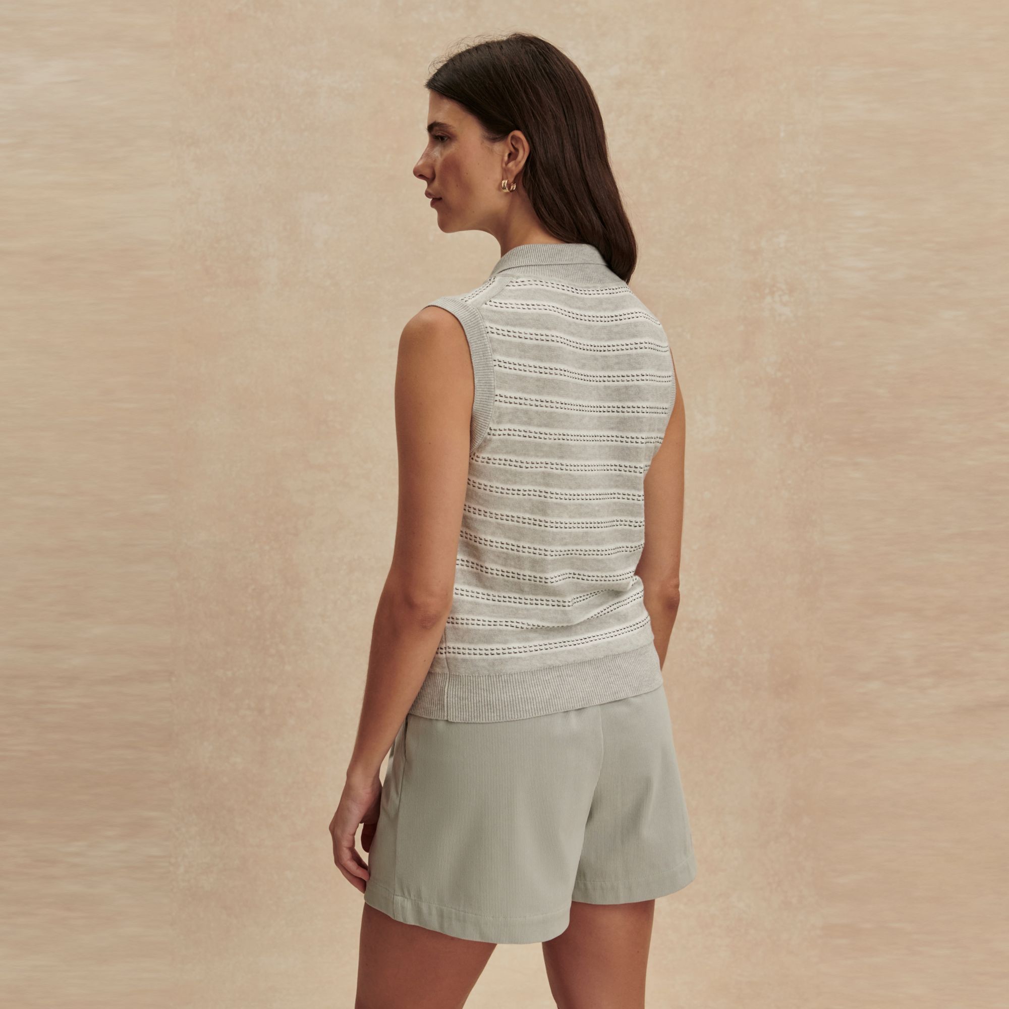 Varley Women's Dannah Stripe Knit Top product image