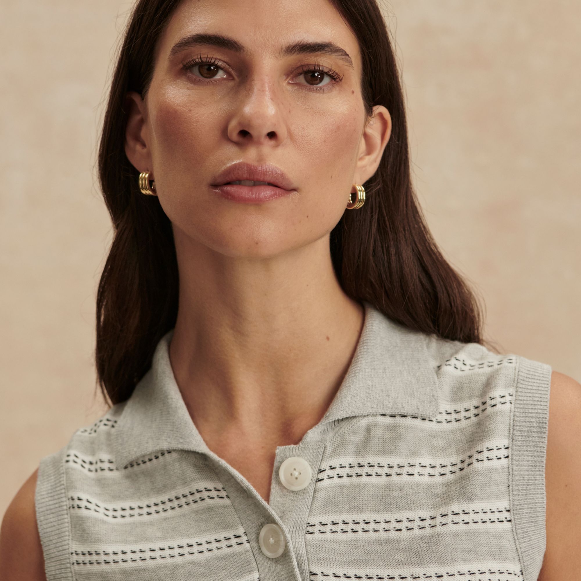 Varley Women's Dannah Stripe Knit Top product image