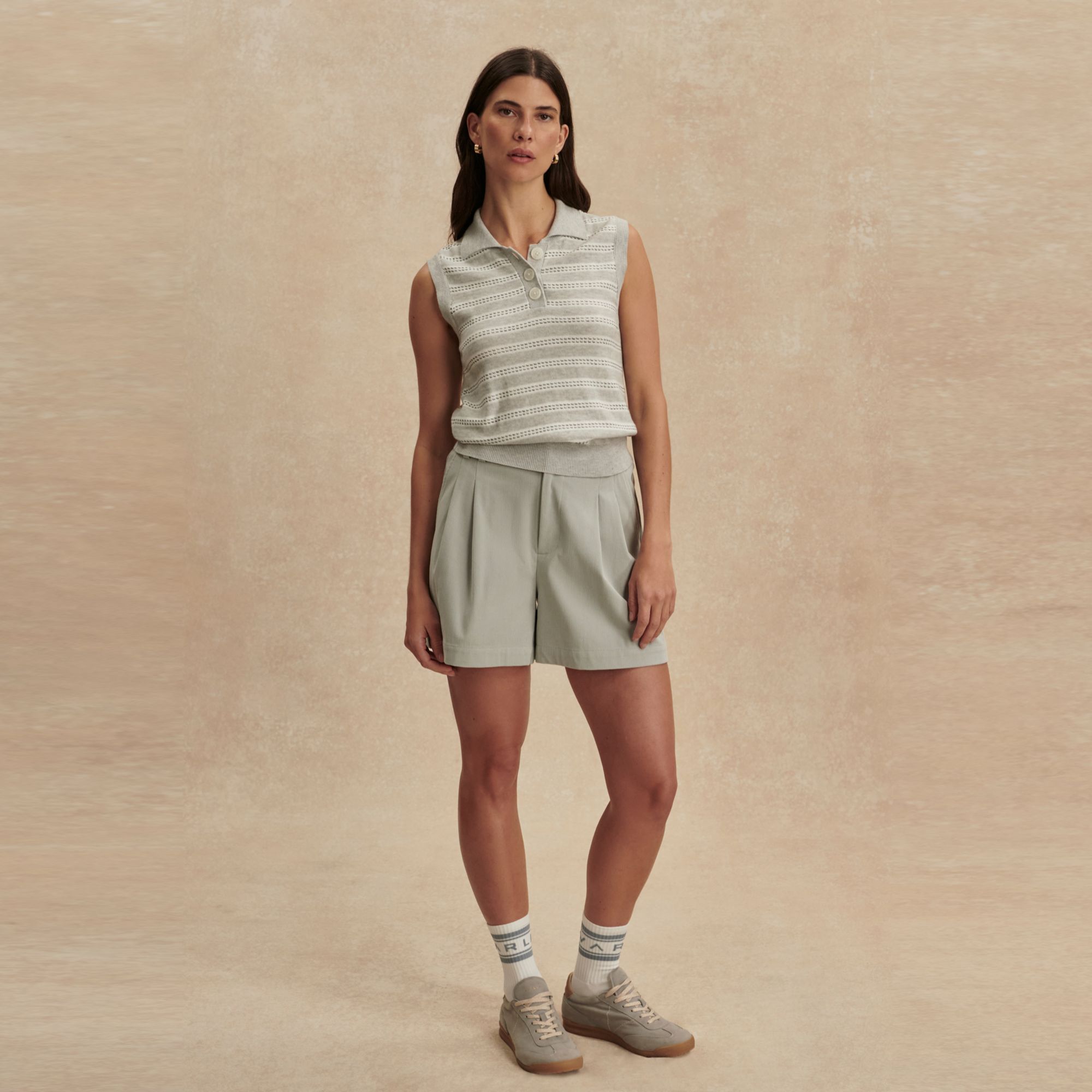 Varley Women's Dannah Stripe Knit Top product image