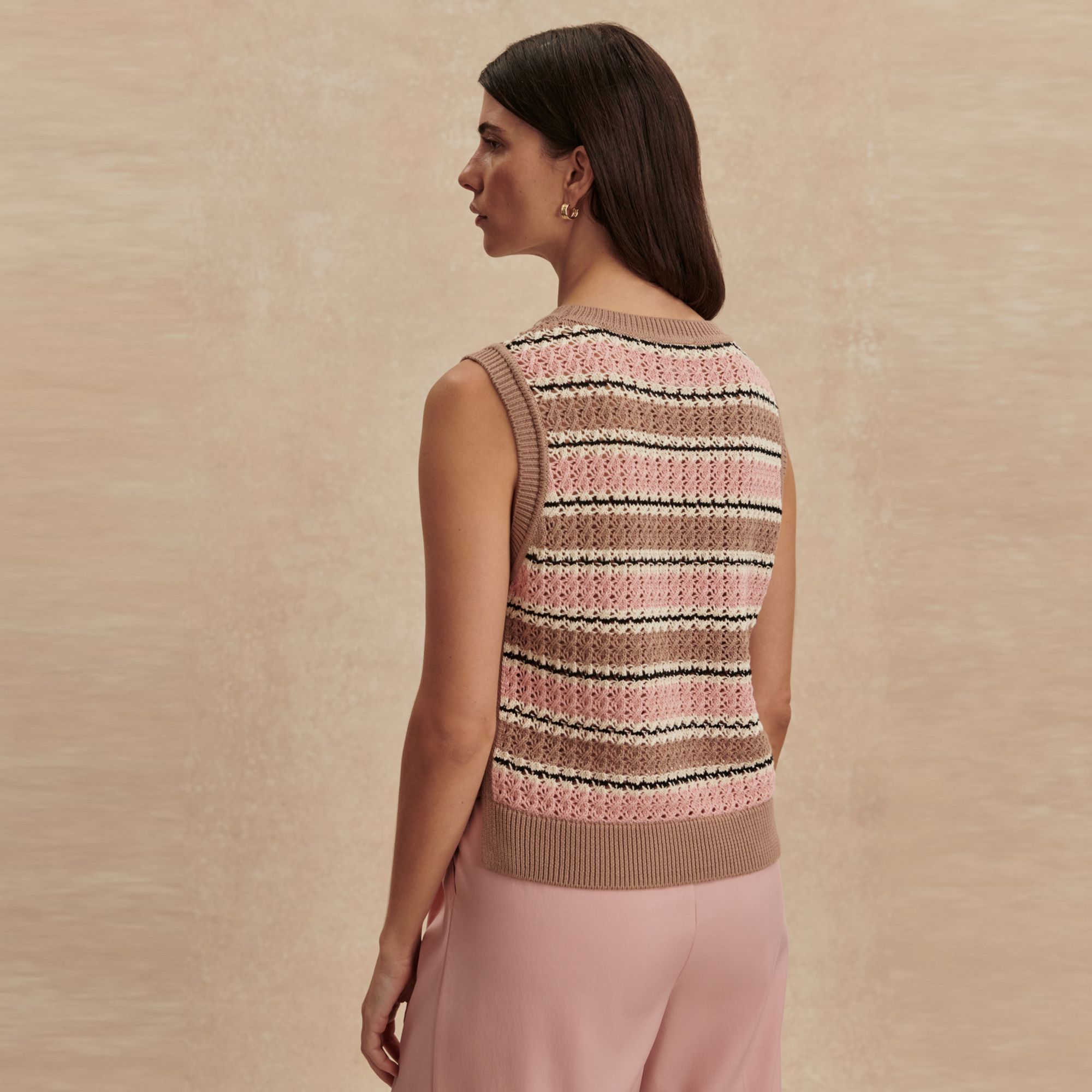 Varley Women's Deeley Stripe Stitch Tank product image