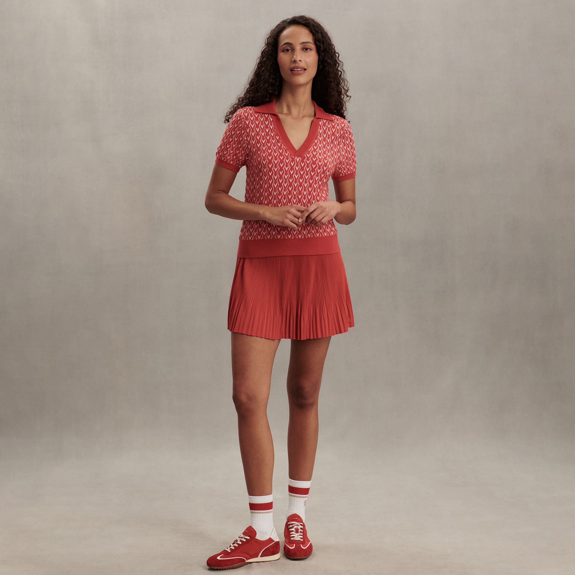 Varley Women's Ezrella Knit Polo product image